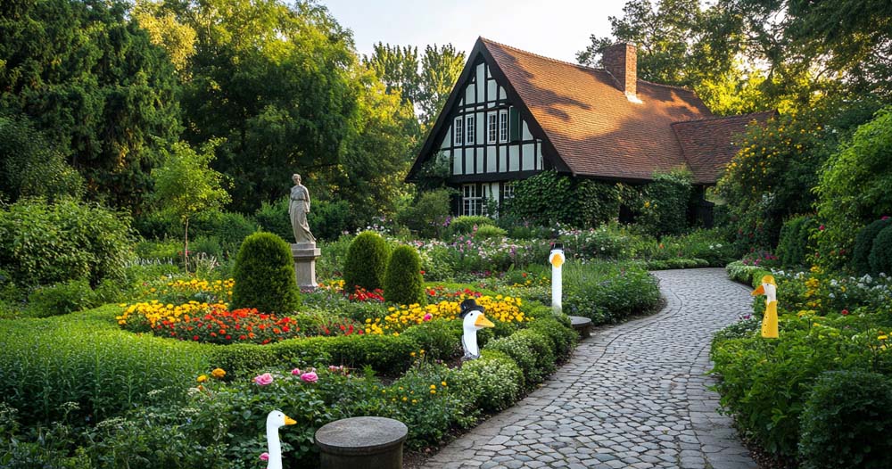 Lustige Gänsefiguren für Ihren Garten: Witzige Hingucker mit Charme