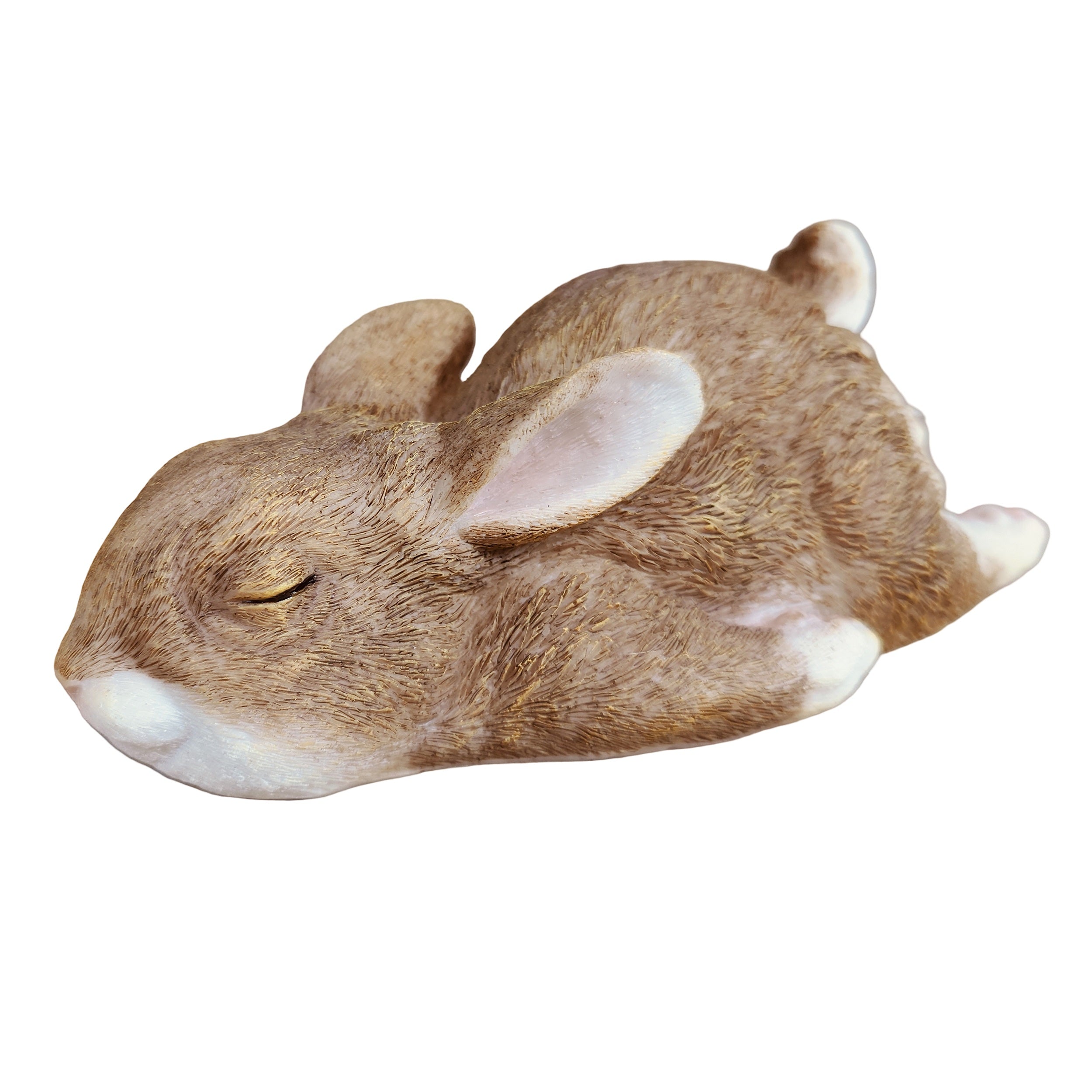 Deko Hase schlafend Hasenfigur Osterhase Deko Hase Figur für Haus und Garten