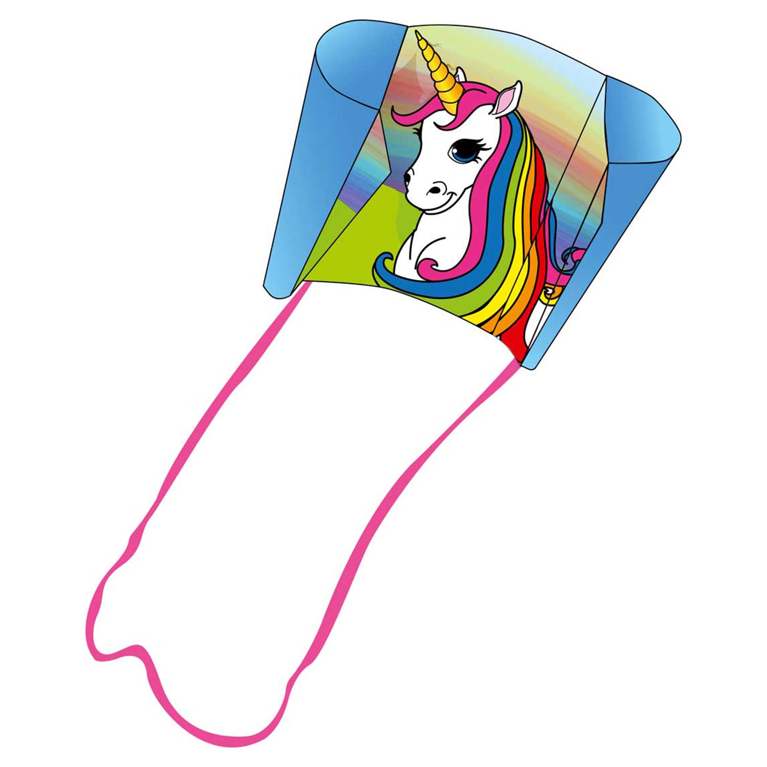 Kinderdrachen HQ Sleddy Unicorn Einleiner Flugdrachen