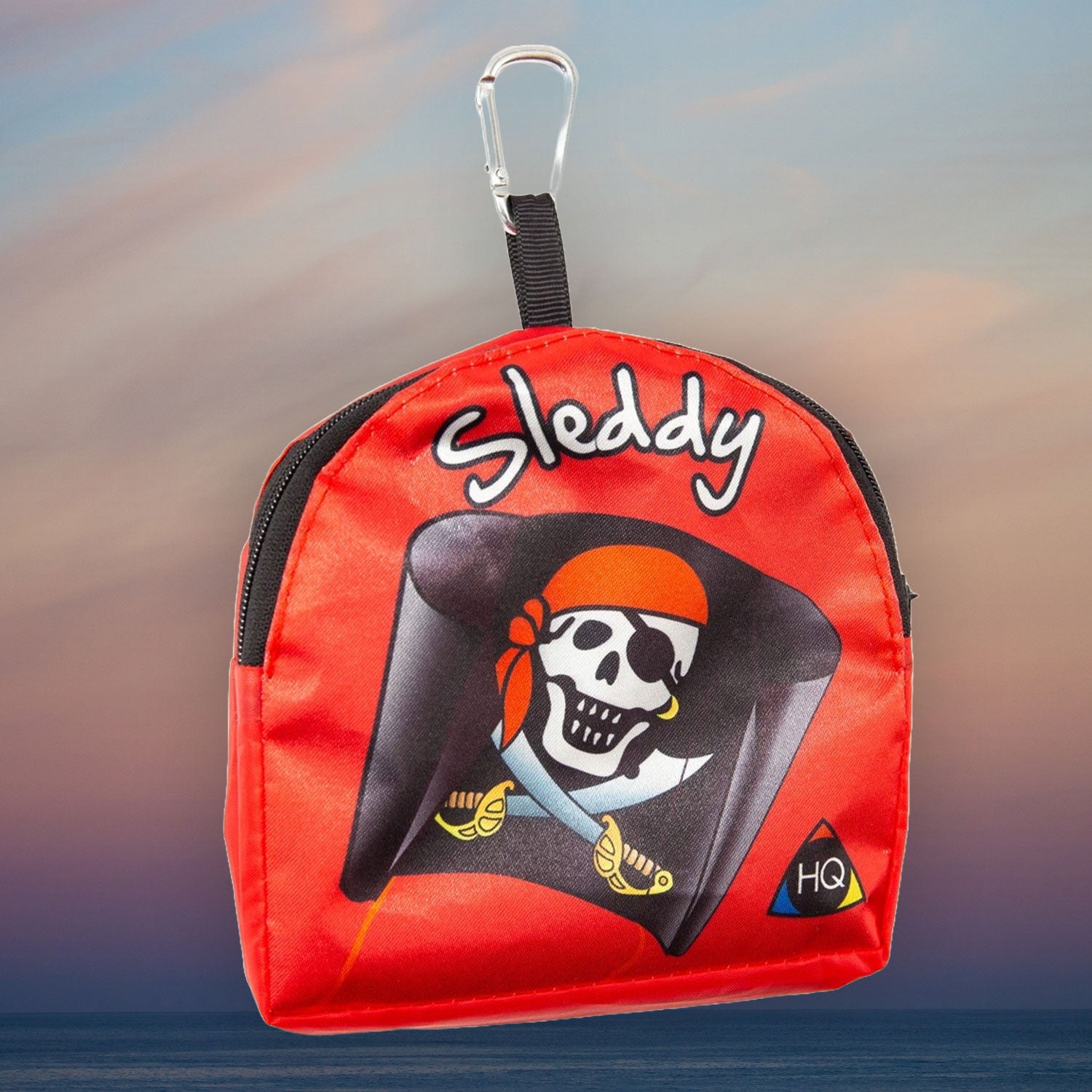 Kinderdrachen HQ Sleddy Jolly Roger Einleiner Flugdrachen