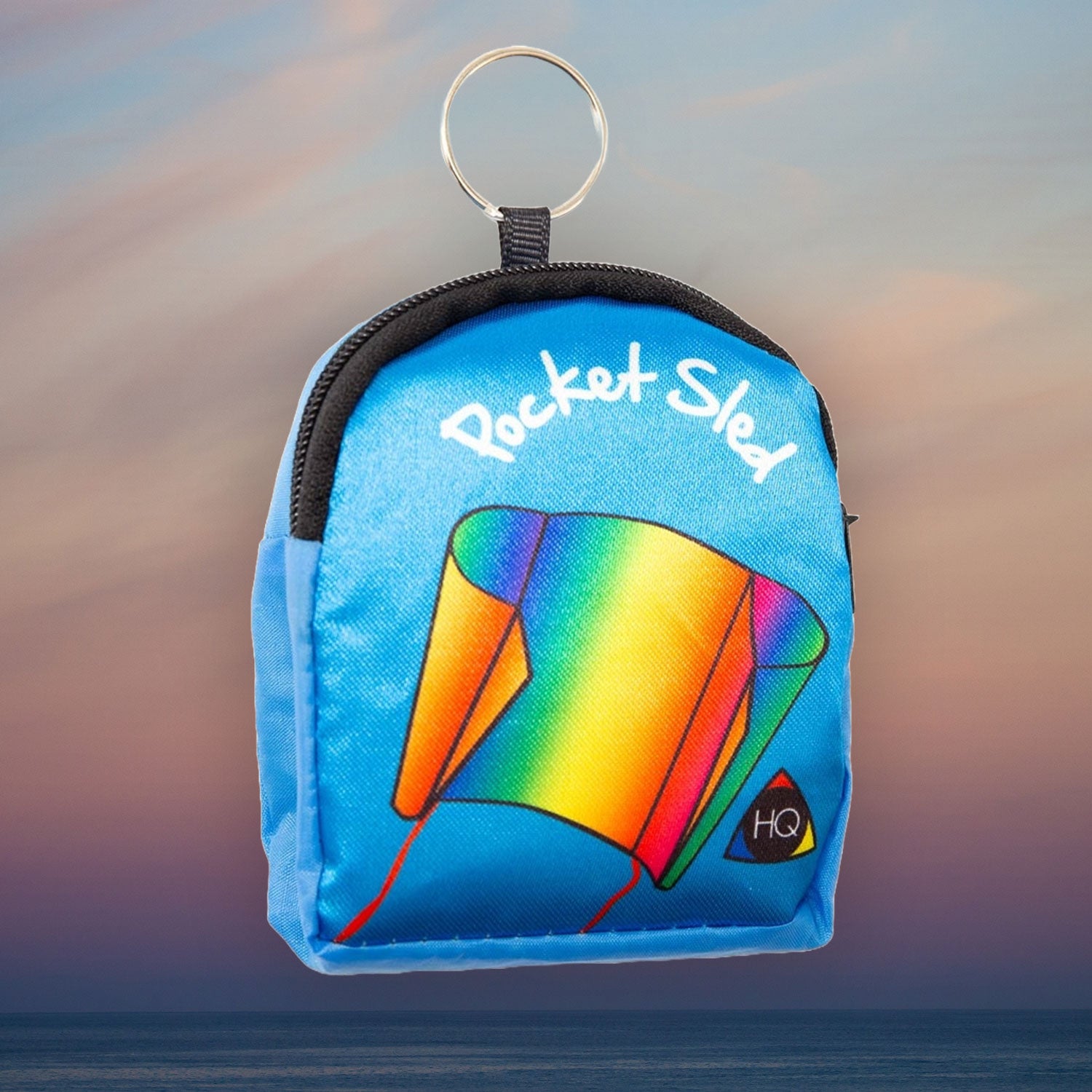 Kinderdrachen Einleiner Pocket Sled Rainbow HQ Drachen