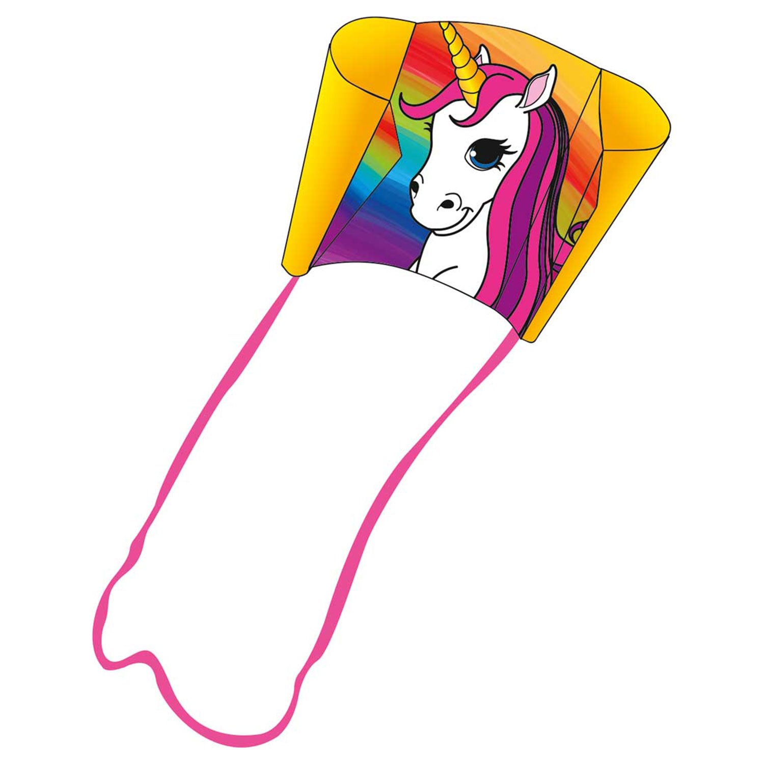 Kinderdrachen Einleiner Pocket Sled Unicorn Einhorn HQ Drachen