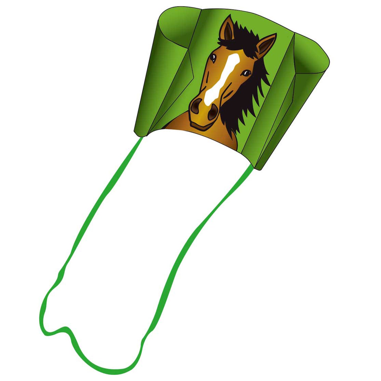 Kinderdrachen Einleiner Pocket Sled Bronco Pferd HQ Drachen