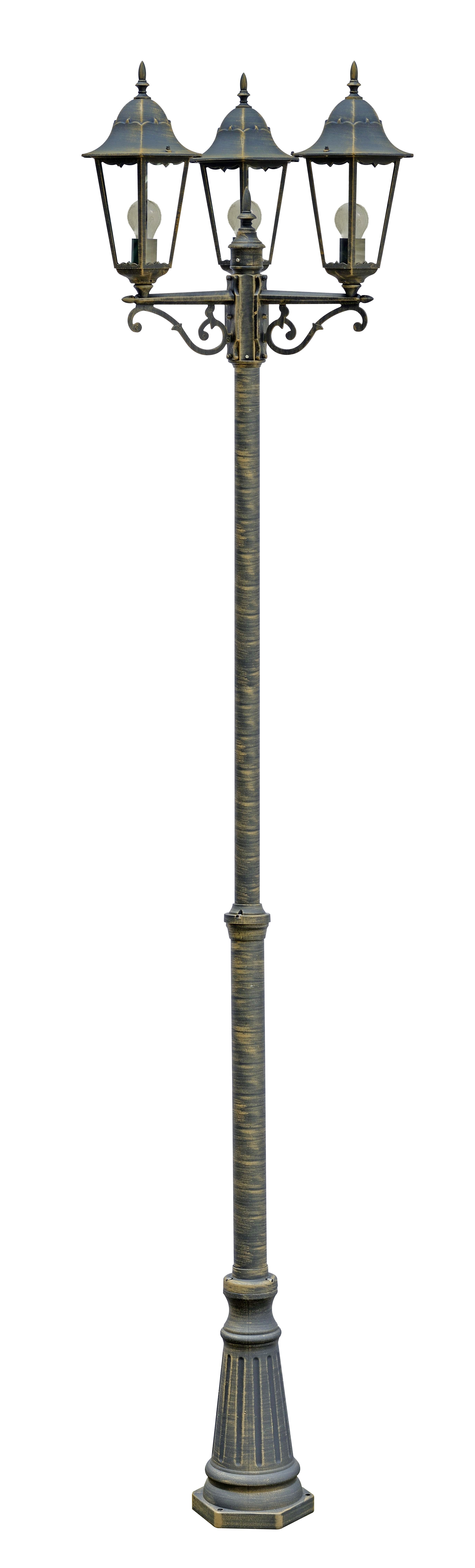 Kandelaber NORDERNEY bronze Gartenleuchter Standleuchte Außenlaterne robust Hilight