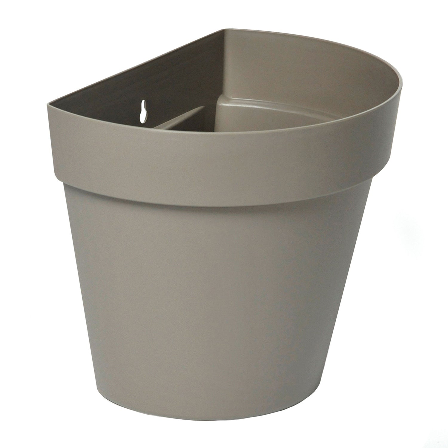 Wand Blumentopf RIO 28x20x23 cm, Pflanzkübel Robuster Übertopf Blumentopf in verschiedenen Farben