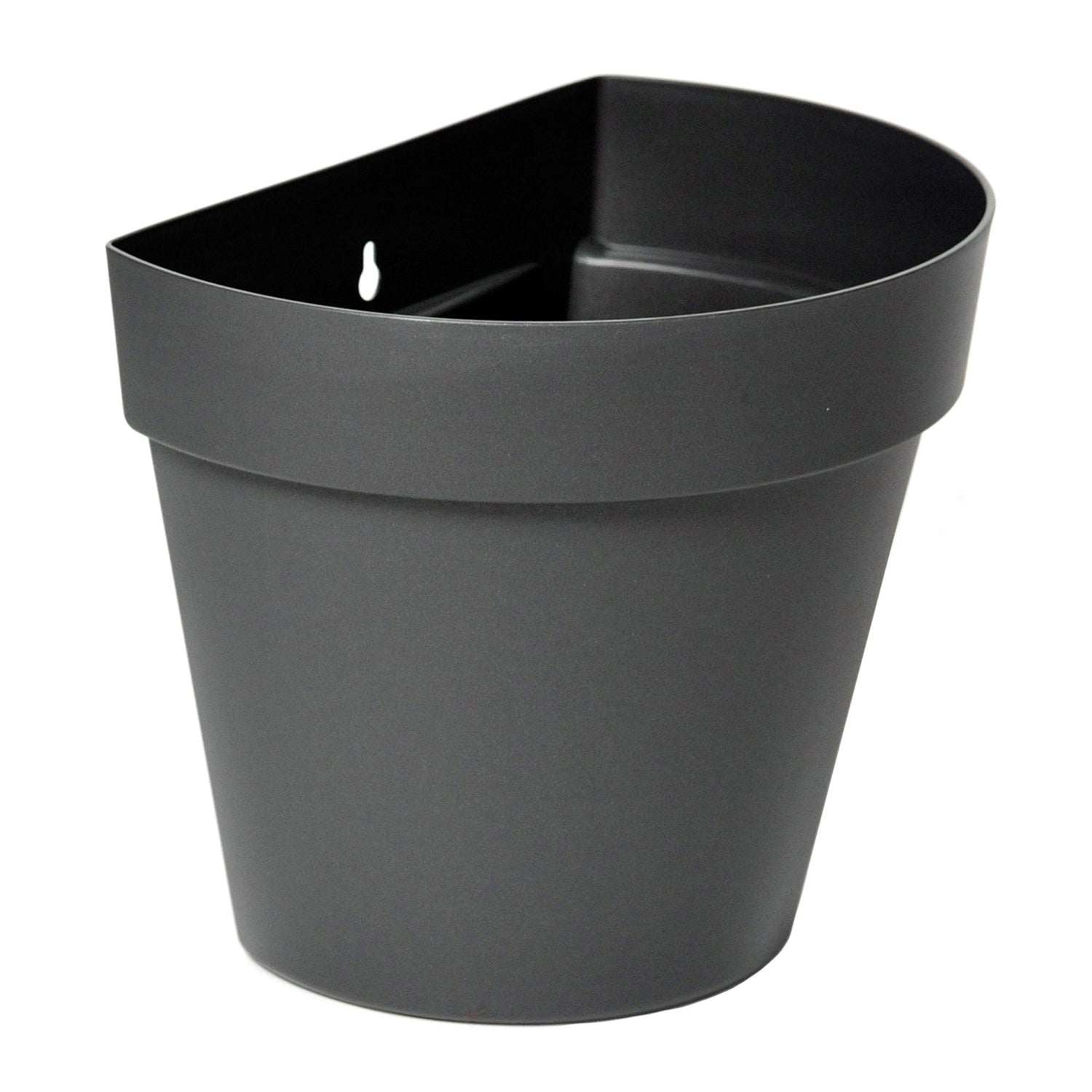 Wand Blumentopf RIO 28x20x23 cm, Pflanzkübel Robuster Übertopf Blumentopf in verschiedenen Farben