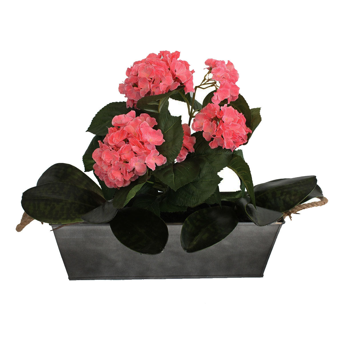 Pflanztopf Pflanzgefäß Zinktopf Vintage Recta 37 cm Blumentopf Metall Übertopf