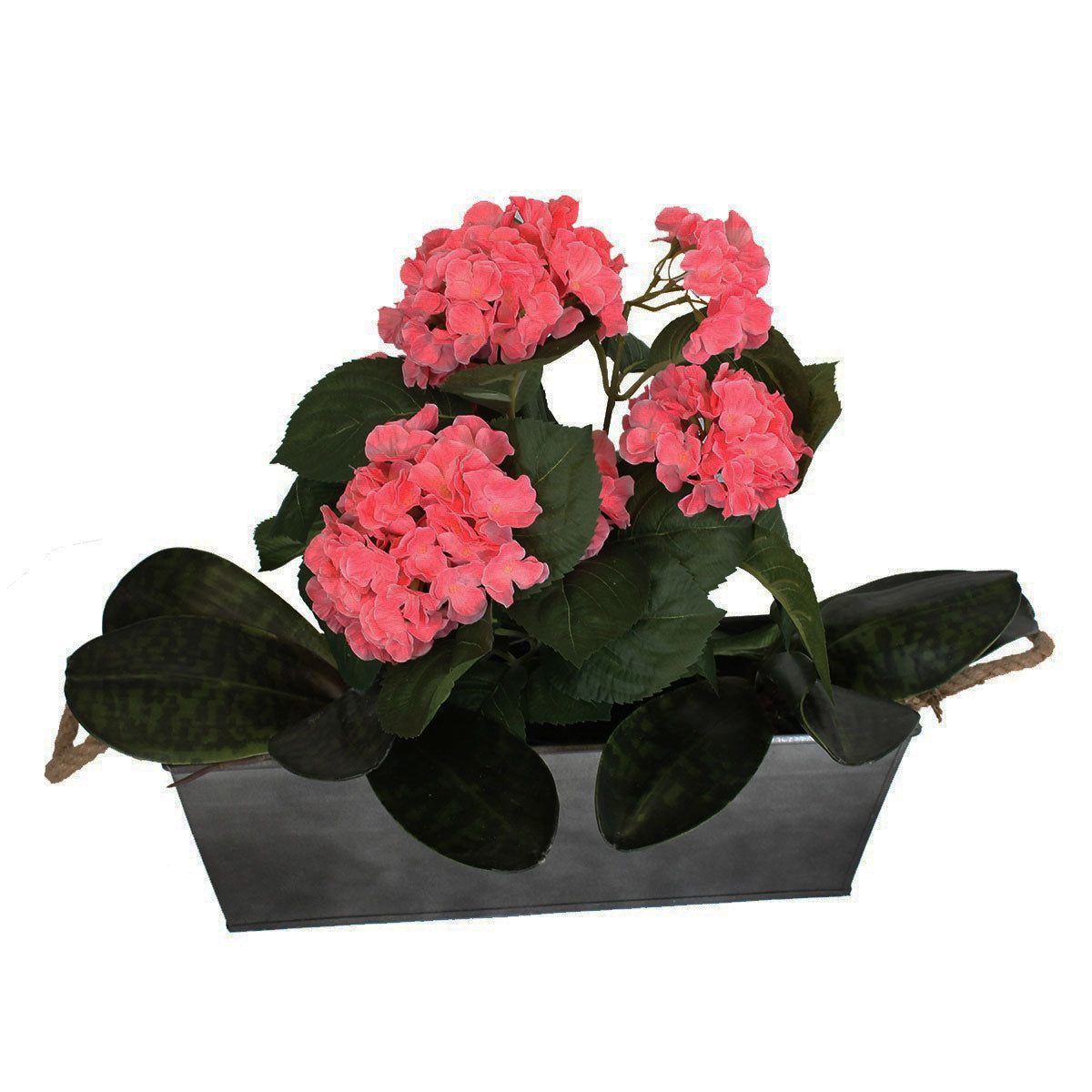 Pflanztopf Pflanzgefäß Zinktopf Vintage Recta 37 cm Blumentopf Metall Übertopf