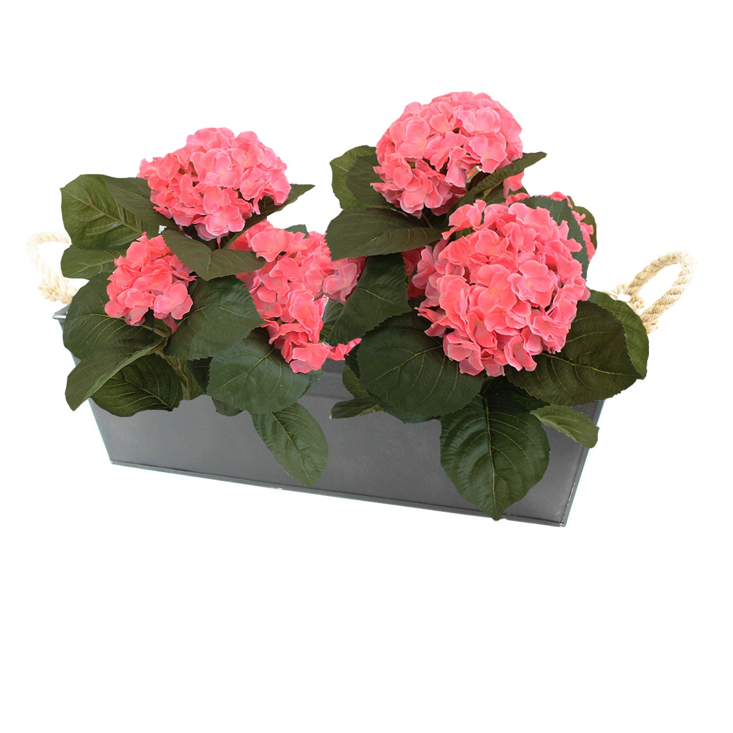 Pflanztopf Pflanzgefäß Zinktopf Vintage Recta 44 cm Blumentopf Metall Übertopf