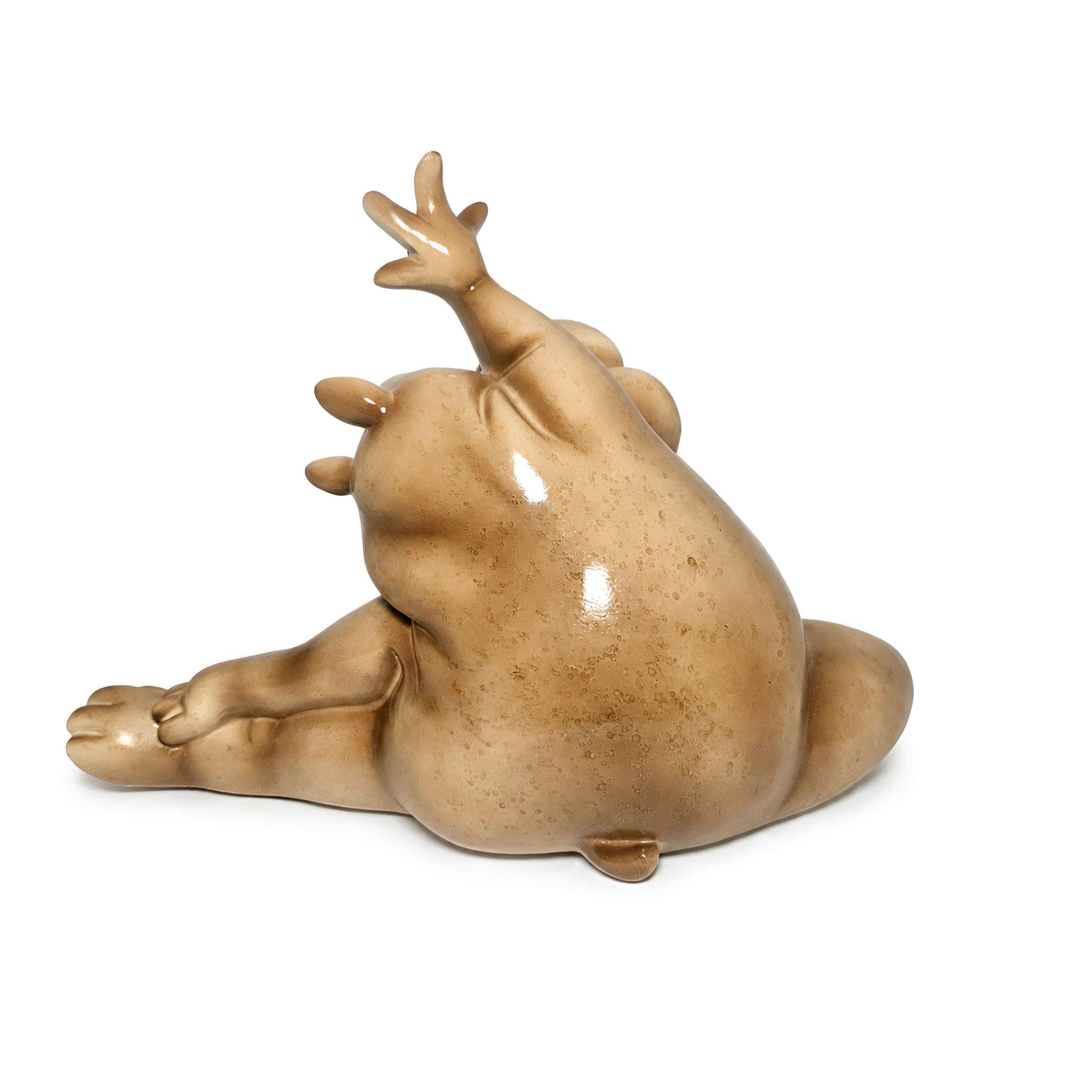 Yoga Nilpferd Figur glänzend sitzend & Stretch für innen und außen
