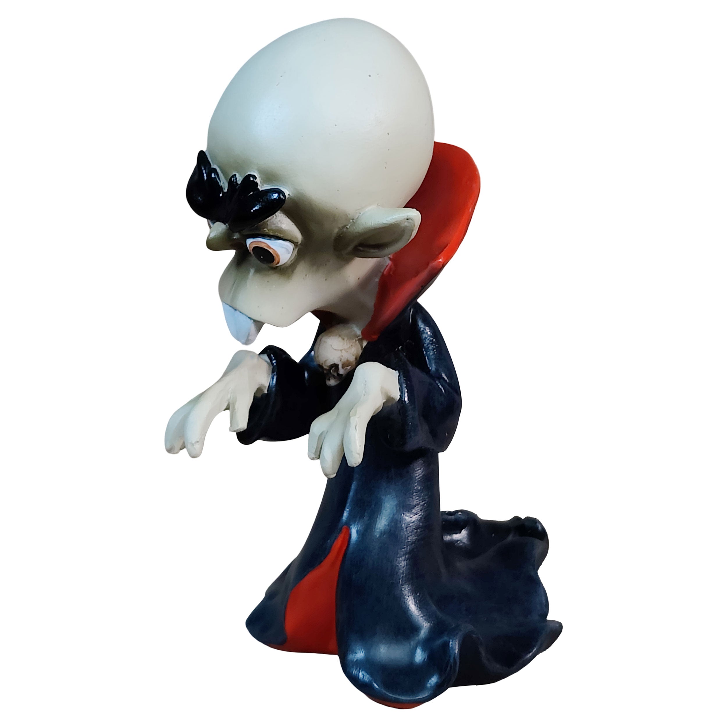 Vampir Figuren Halloween – handbemalte Deko Vampire aus Polyresin, gruselige Halloween Deko für Haus, Garten & Halloweenparty