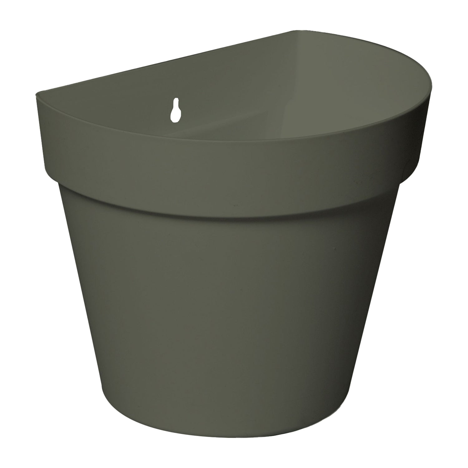 Wand Blumentopf RIO 28x20x23 cm, Pflanzkübel Robuster Übertopf Blumentopf in verschiedenen Farben