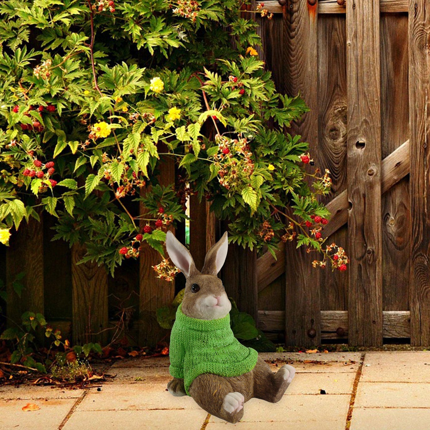 Dekohasen mit Pullover Osterhase Deko klein Deko Hasen für den Garten versch. Farben