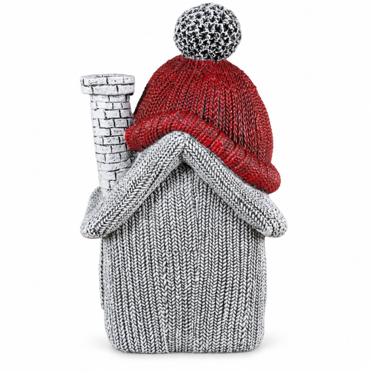 Wichtelhaus Weihnachtsdeko Strickoptik Weihnachtsdorf Tischdeko in 4 Varianten