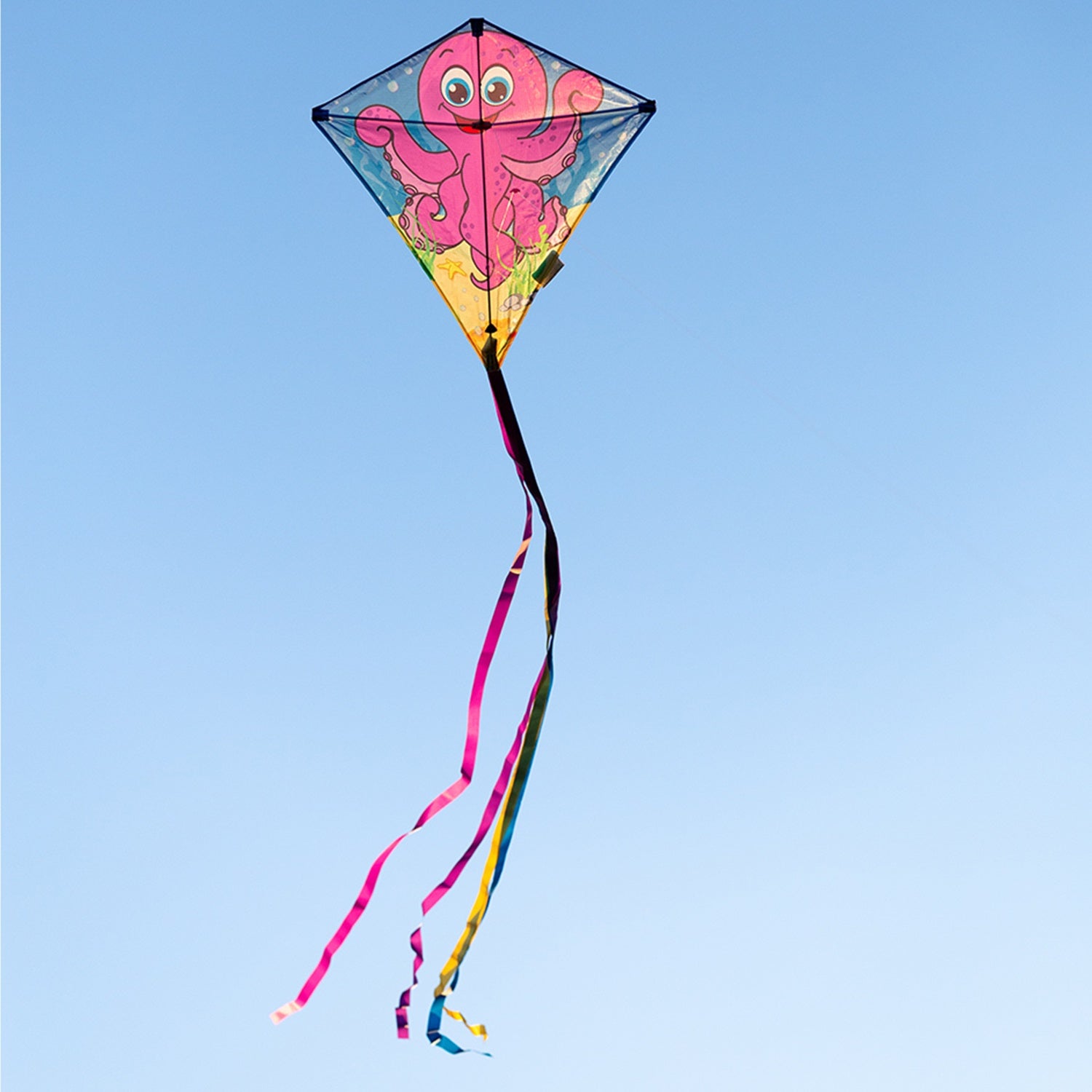 Kinderdrachen Einleiner Drachen HQ Eddy Octopus Flugdrachen