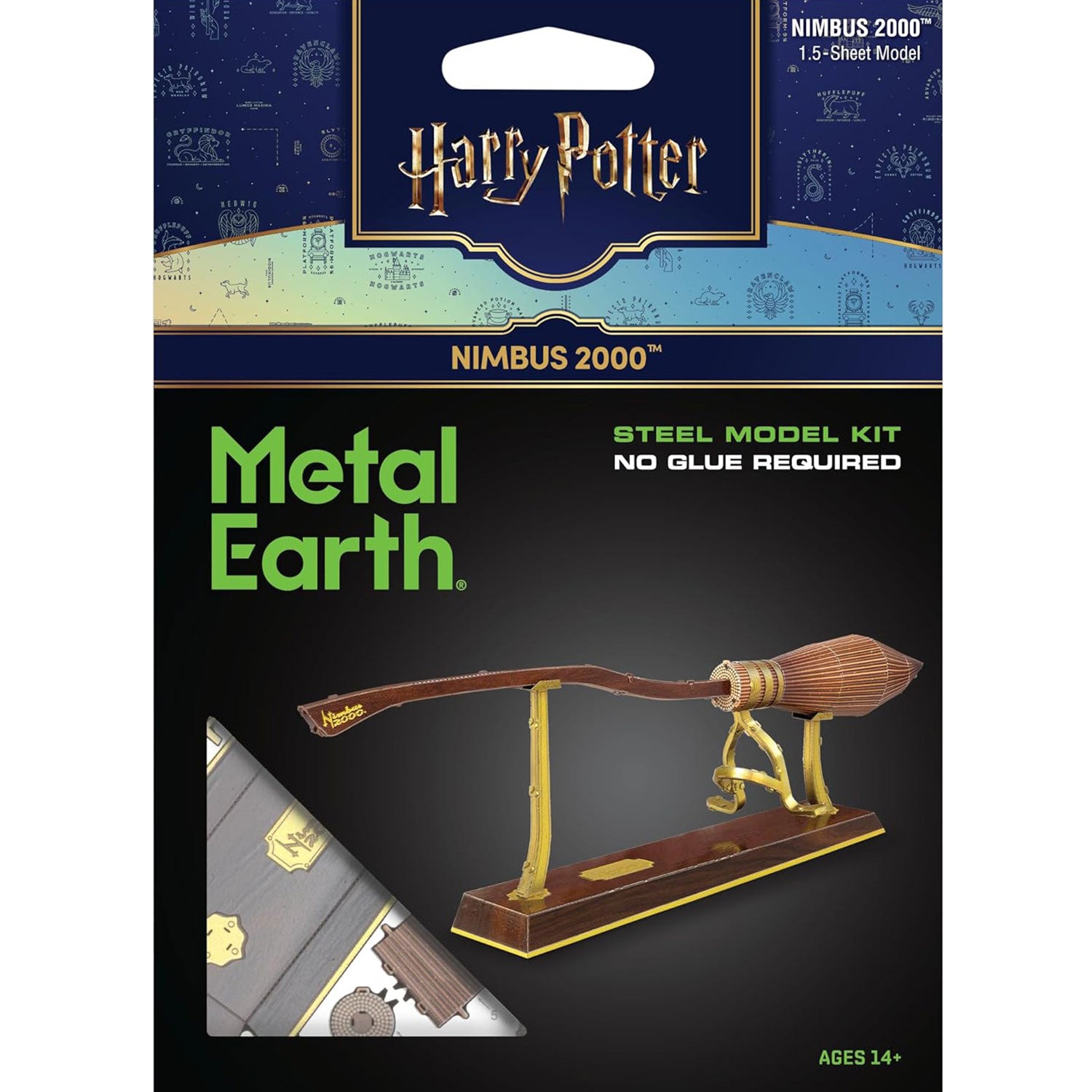 Metal Earth Harry Potter Nimbus 2000 ME1031 3D Figur Metallbausatz