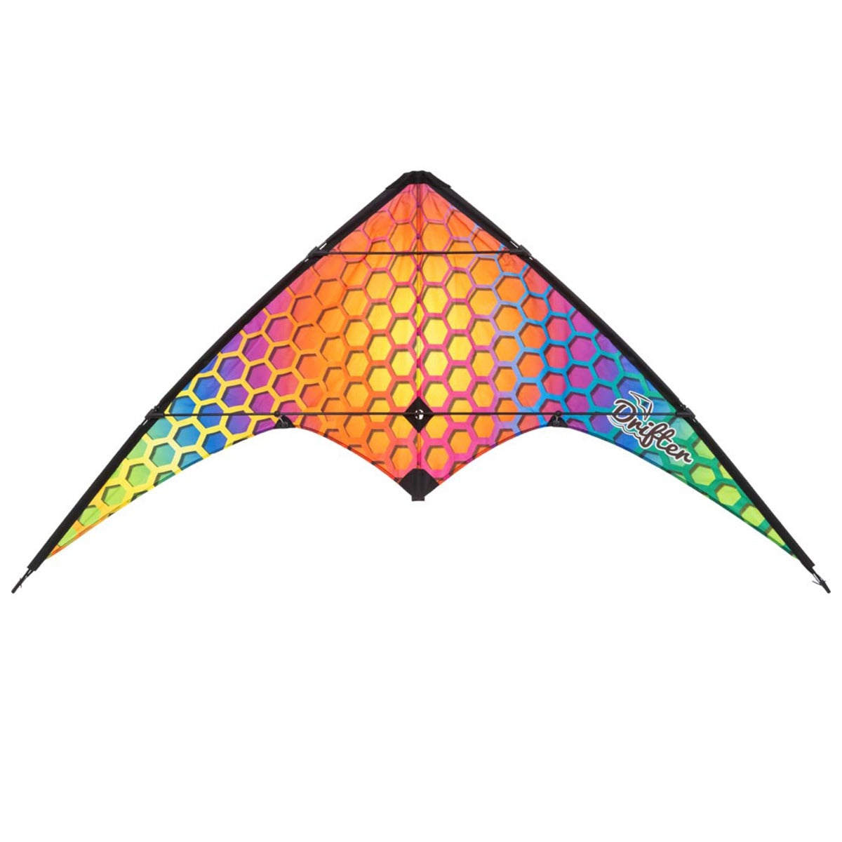 Kinderdrachen Lenkdrachen Drachen HQ Drifter Rainbow Mesh 160 cm Flugdrache