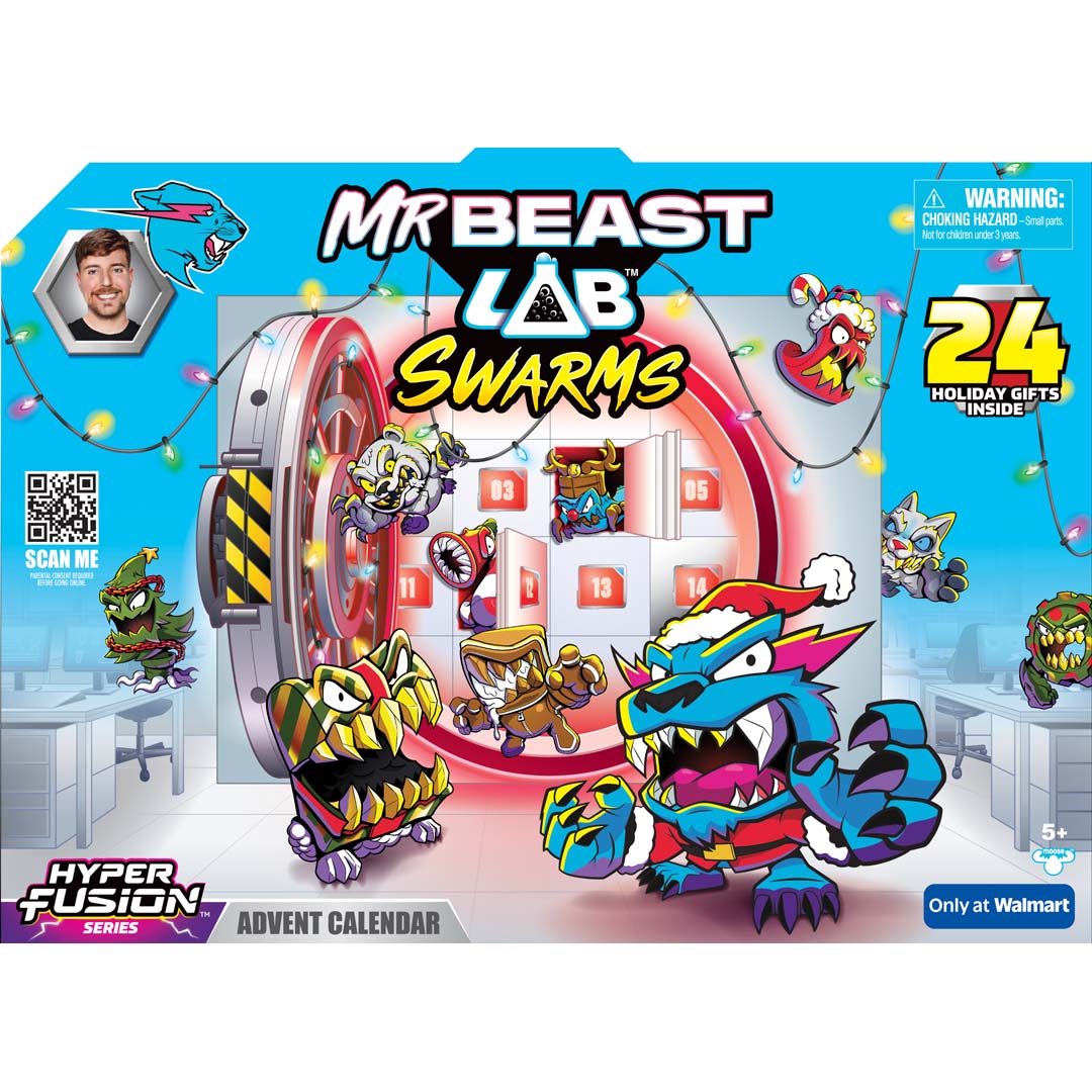 Adventskalender MRBEAST Lab Swarms Serie 3 Weihnachtskalender Countdown-Kalender für Fans