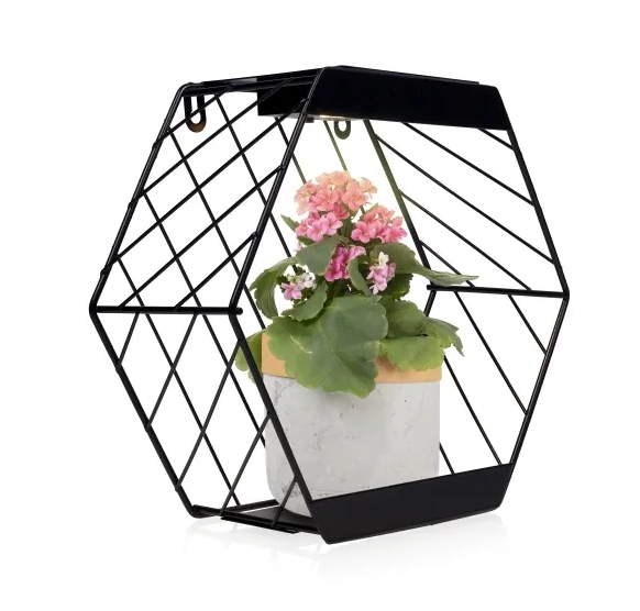 Solar-Pflanzregal AMARA 2er-Set Blumenregal mit Licht Pflanzentreppe modern Garden Pleasure