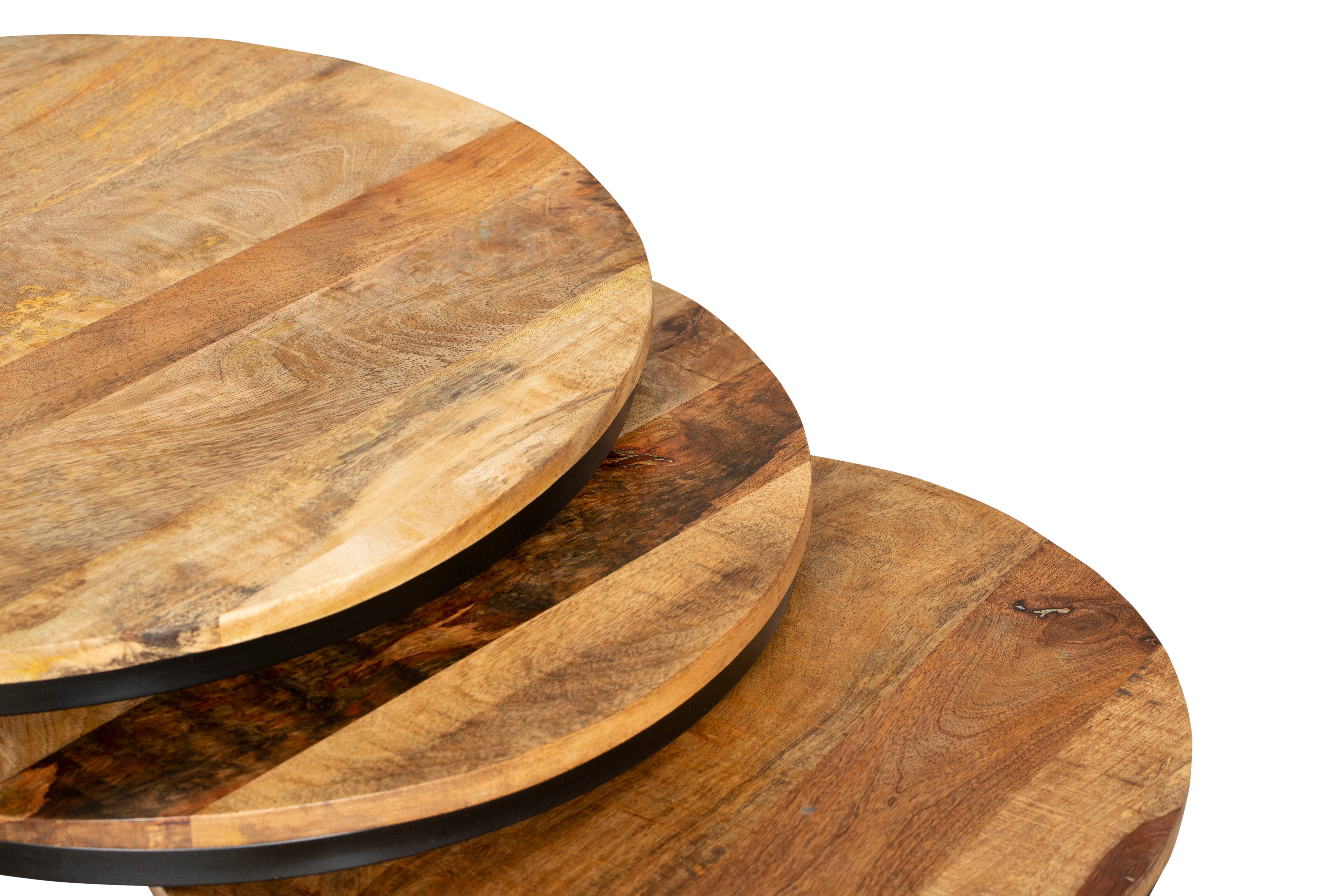 Beistelltisch-Set ALUVA 3er-Set Satztische Couchtisch-Set Ablagetische quadratisch Interia Home & Living