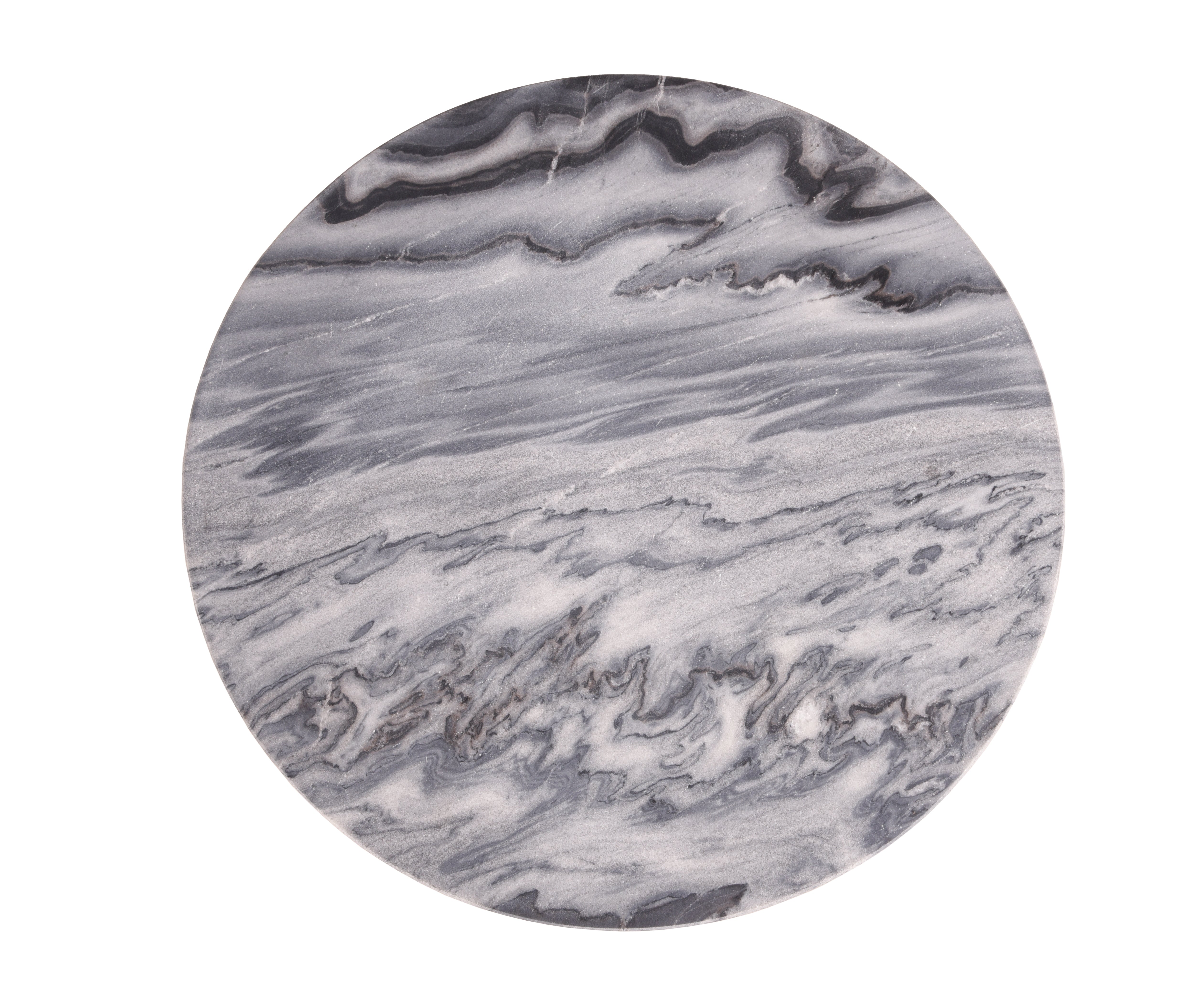 Beistelltisch HIMAL Marmortisch Alutisch runder Tisch elegant Interia Home & Living