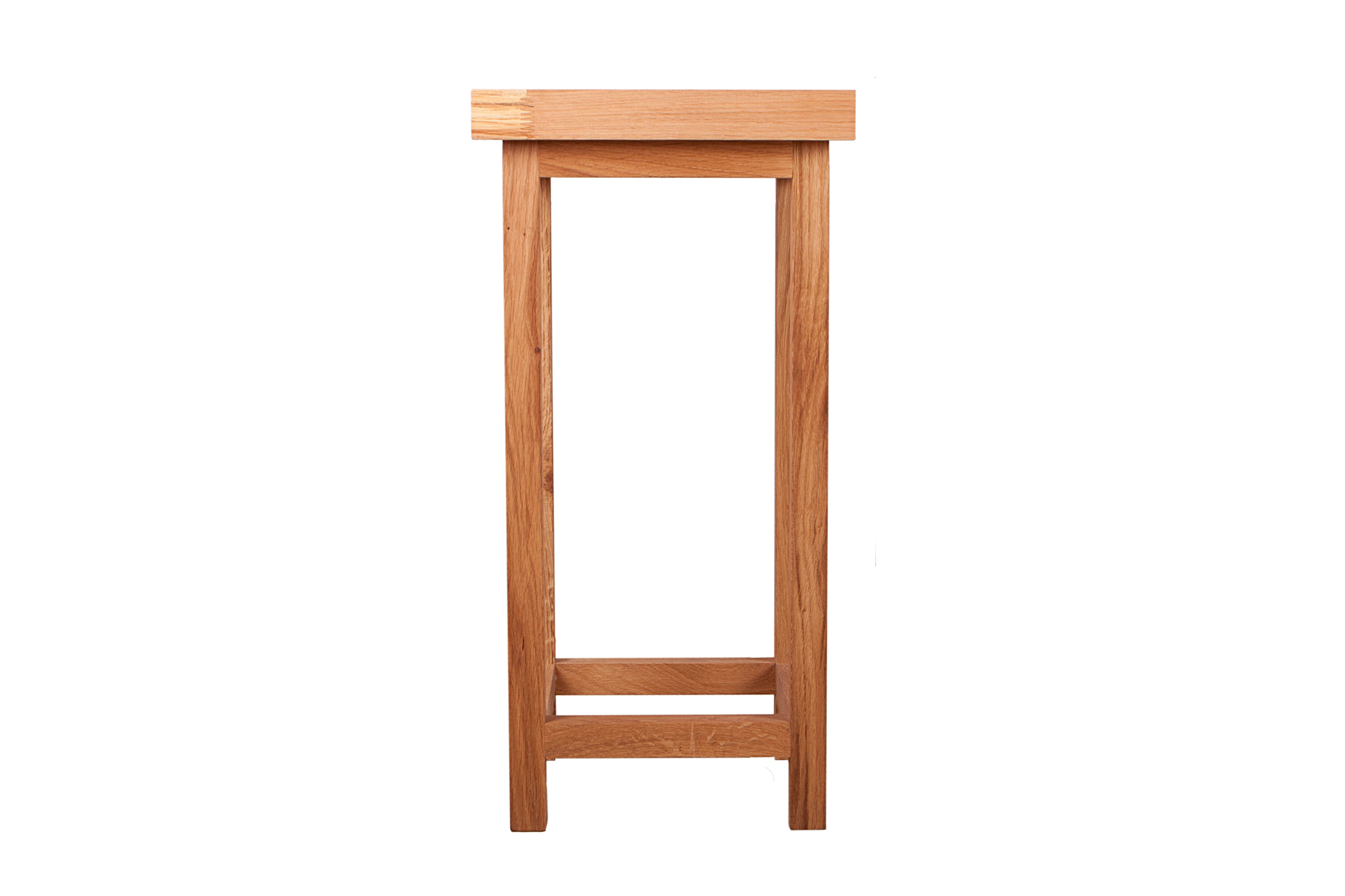 Blumenständer MAX 4 Pflanzenhocker aus Eiche Blumenhocker Holzsäule massiv Interia Home & Living