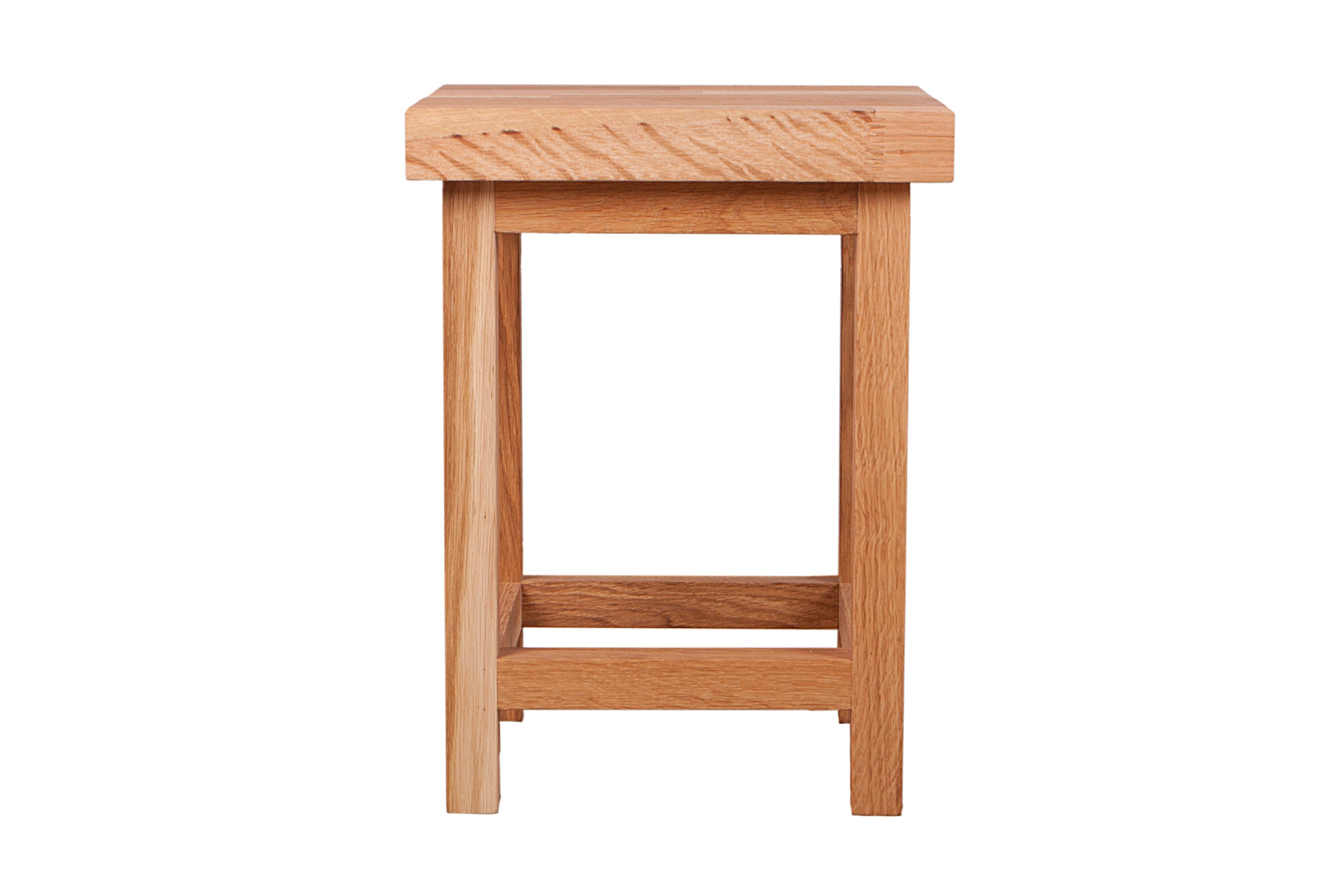 Universalhocker MAX 3 Sitzhocker aus Eiche Beistelltisch Massivholzhocker Interia Home & Living