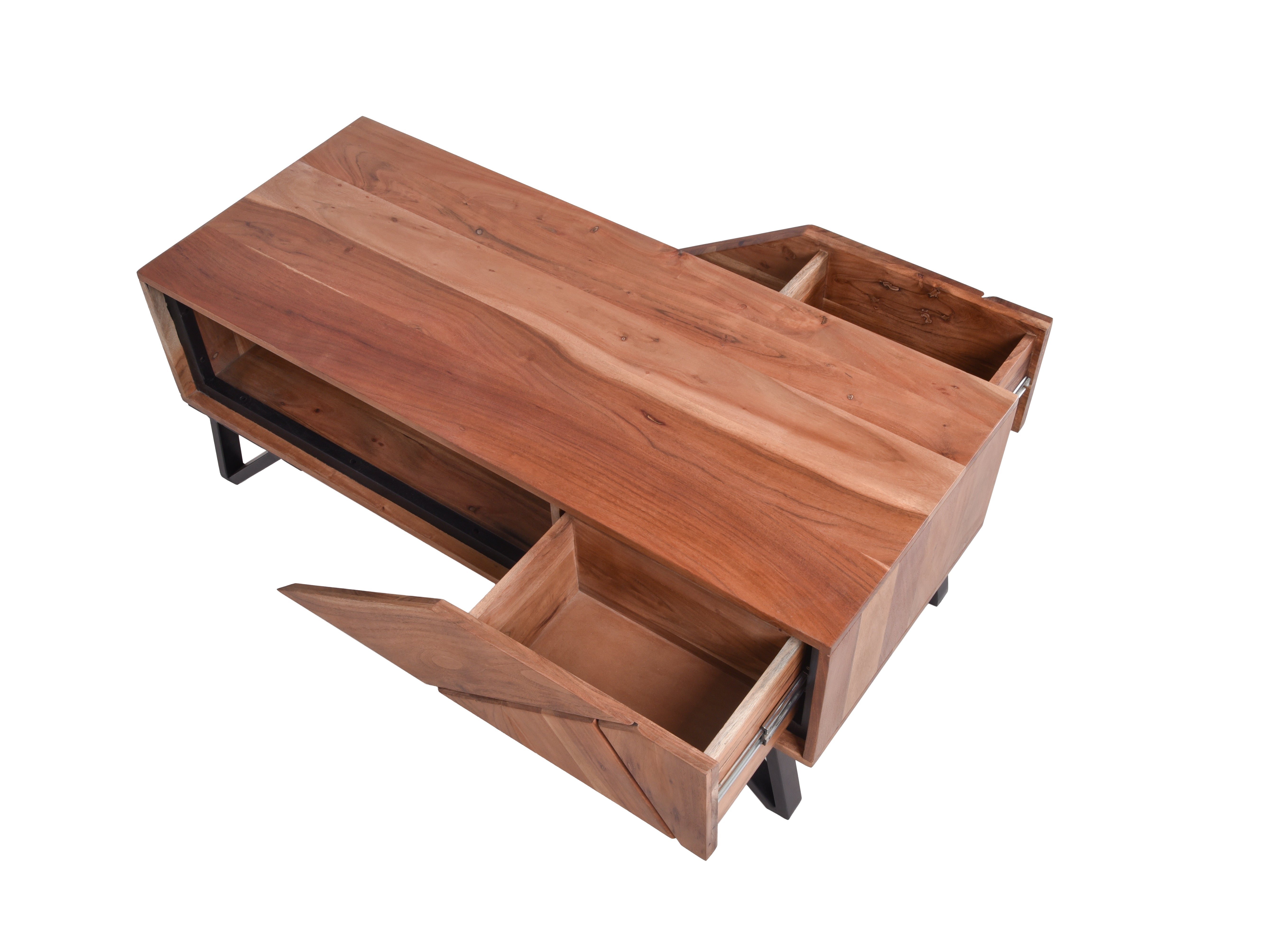 Couchtisch AMBALA Sofatisch aus Akazie Wohnzimmertisch Massivholztisch Interia Home & Living