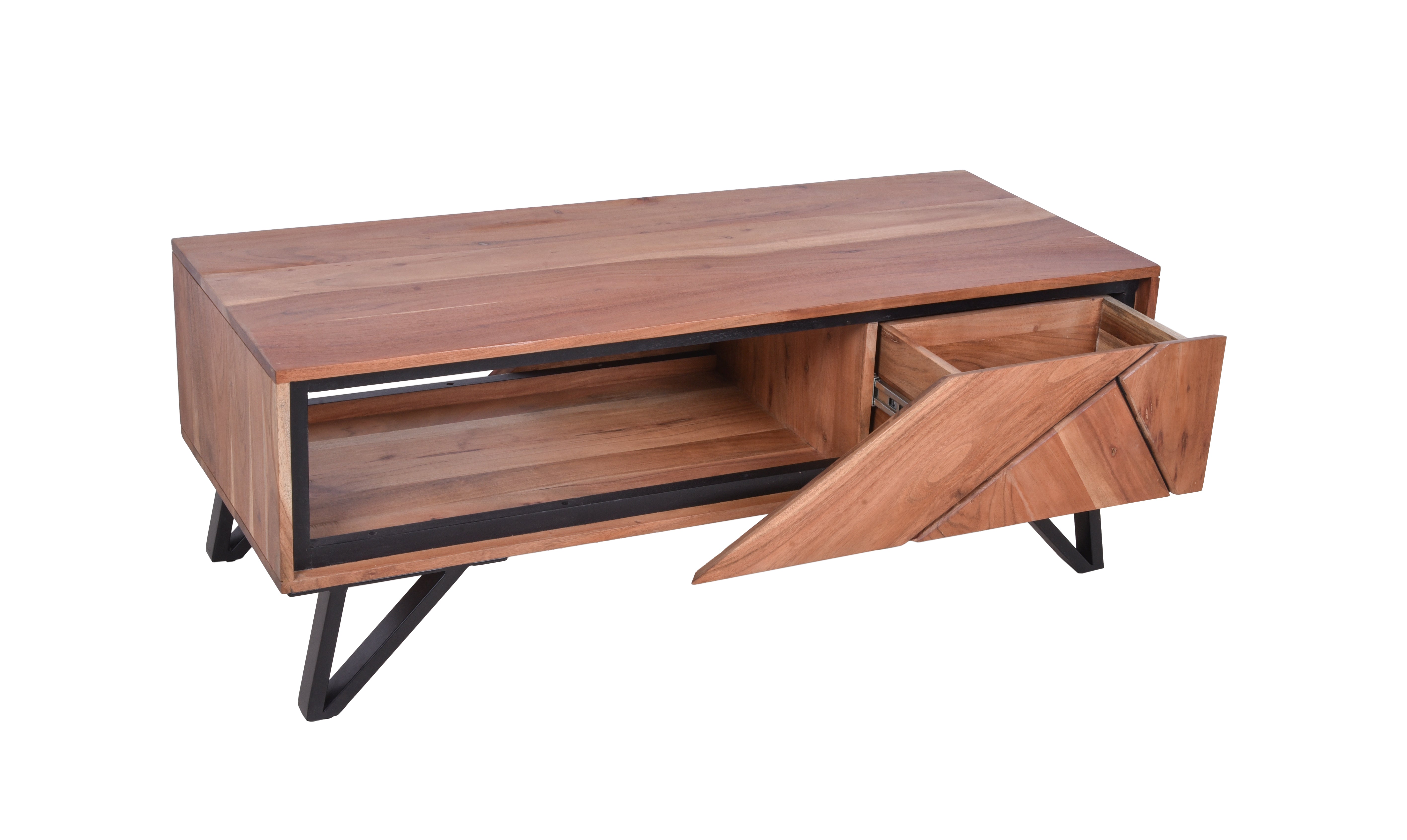 Couchtisch AMBALA Sofatisch aus Akazie Wohnzimmertisch Massivholztisch Interia Home & Living