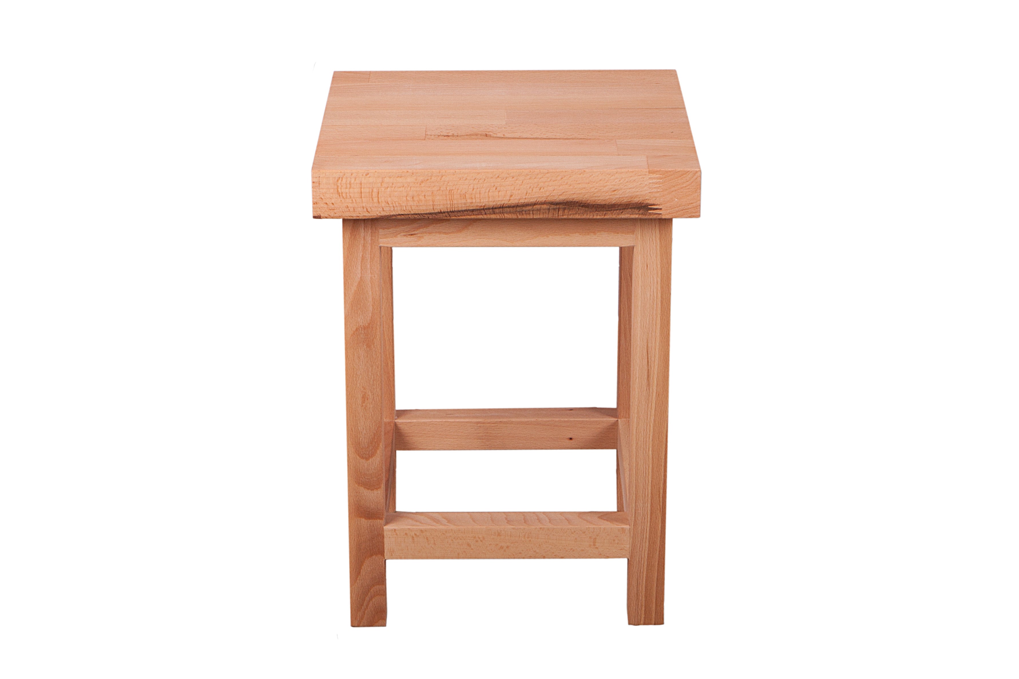 Universalhocker MARCO 3 Sitzhocker Kernbuche Beistelltisch Massivholzhocker Interia Home & Living