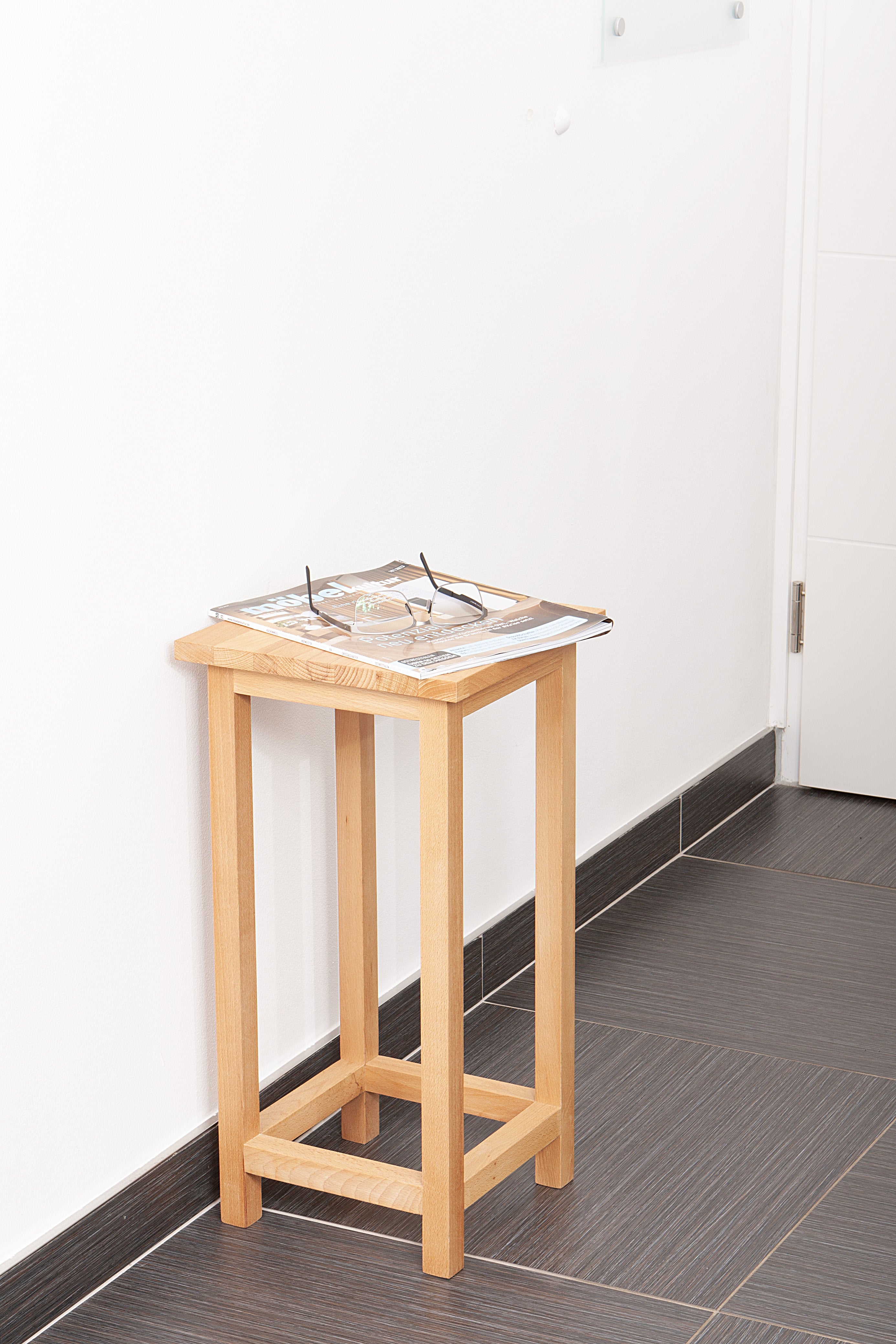 Blumenständer MARCO 2 Pflanzenständer Kernbuche Dekohocker Blumenhocker massiv Interia Home & Living