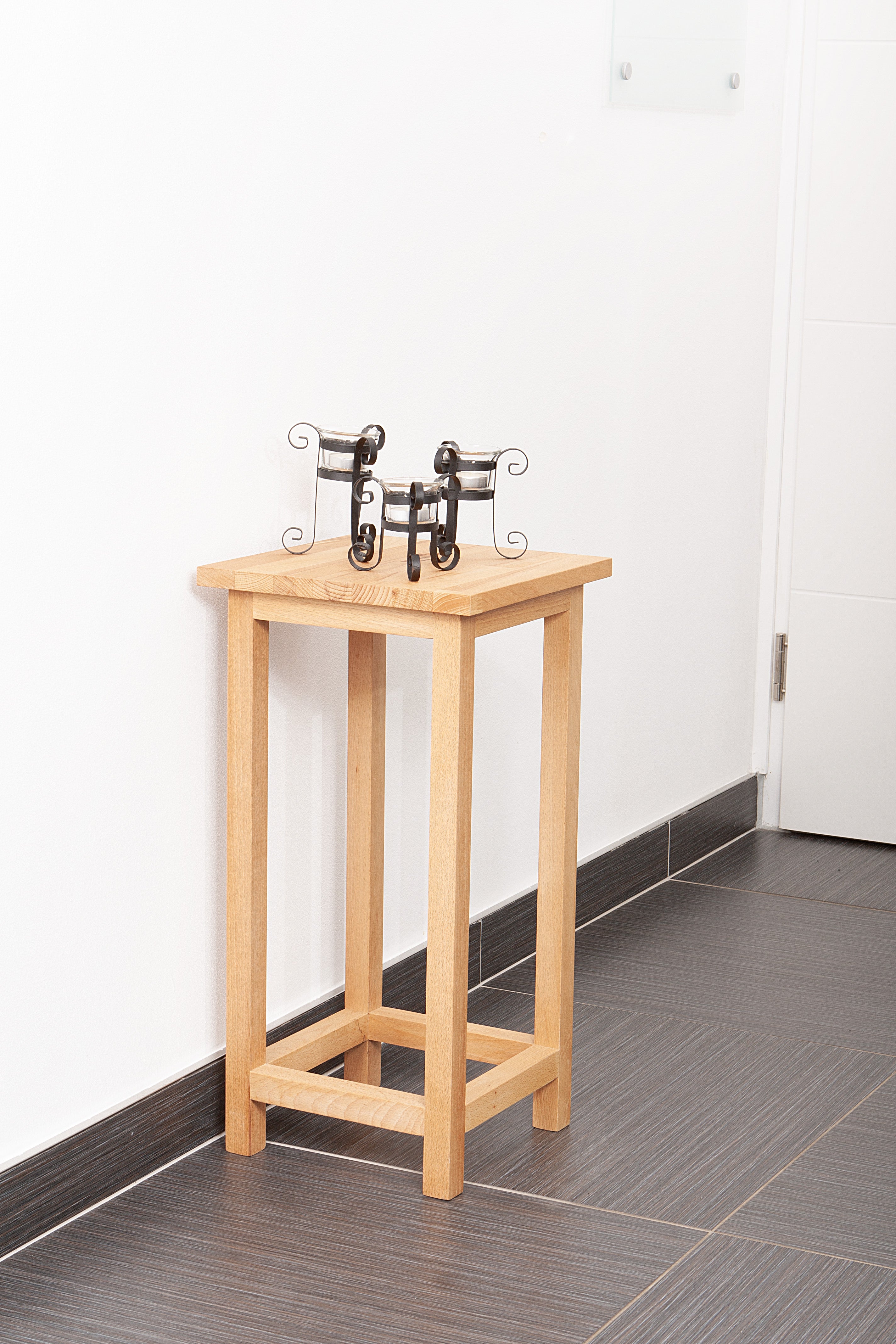 Blumenständer MARCO 2 Pflanzenständer Kernbuche Dekohocker Blumenhocker massiv Interia Home & Living