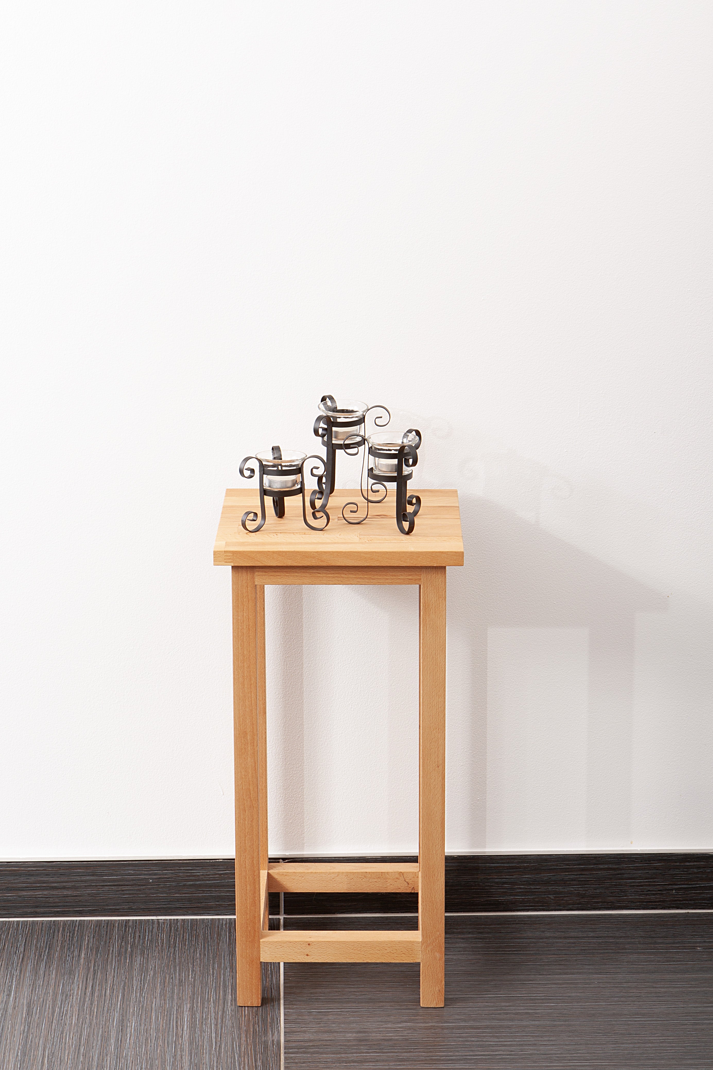 Blumenständer MARCO 2 Pflanzenständer Kernbuche Dekohocker Blumenhocker massiv Interia Home & Living