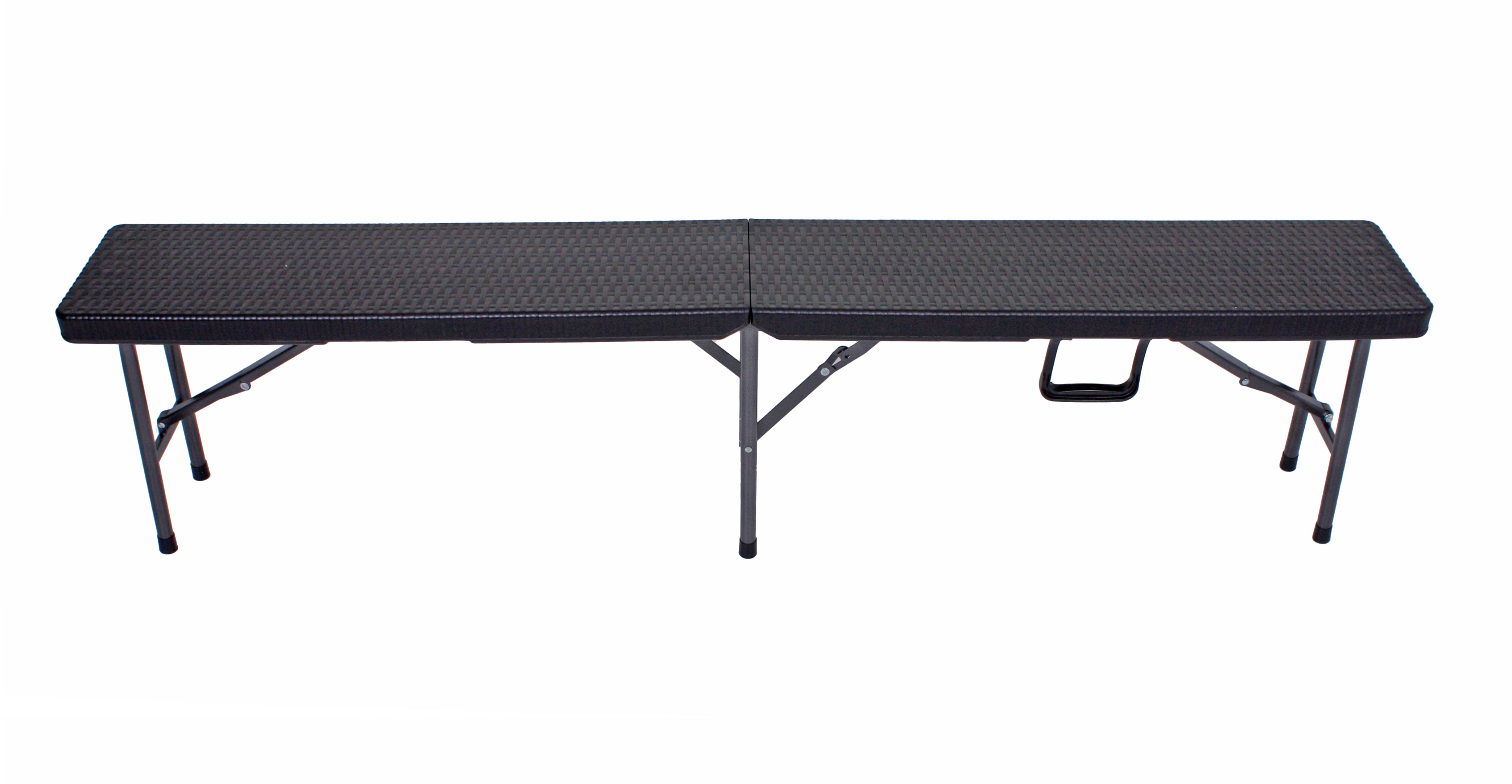 Tisch-Set VENTANA 3-teilig Bierzeltgarnitur Rattan-Optik Gartenset Klappgarnitur robust Garden Pleasure