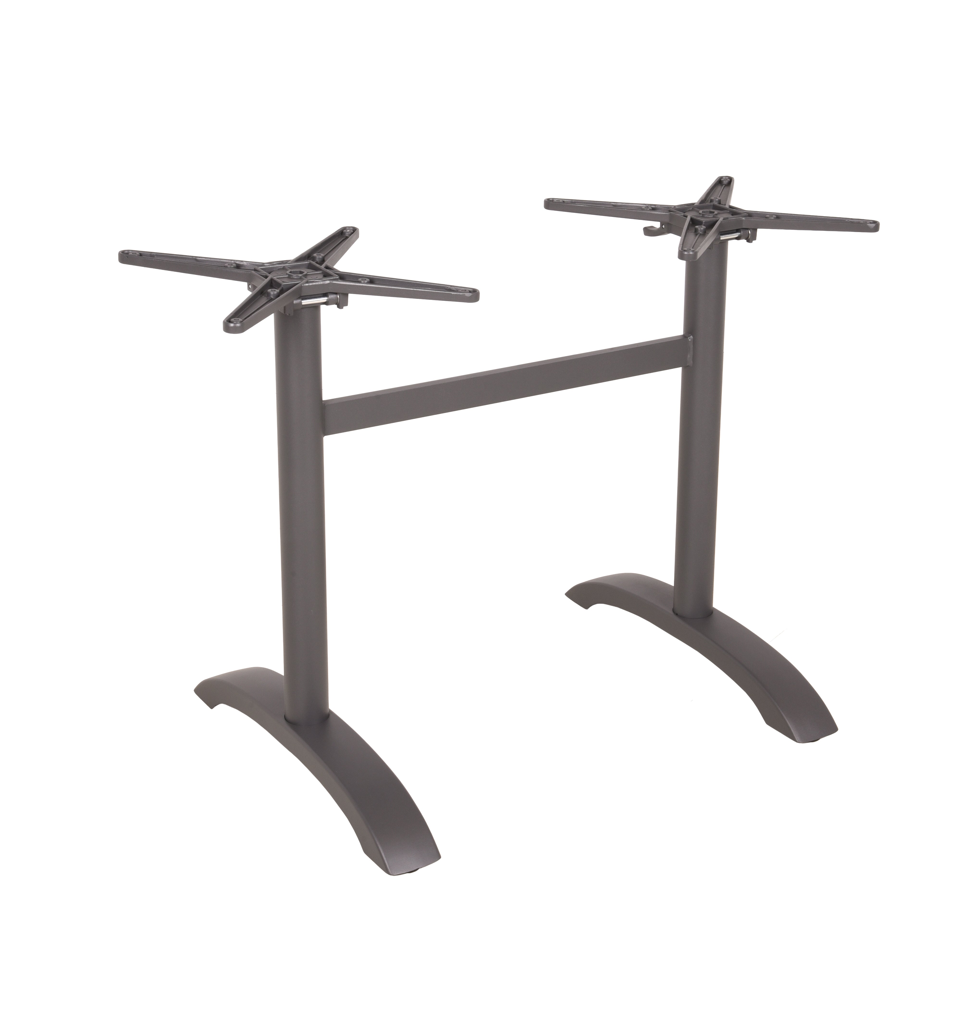 Tischgestell PAMIR Doppelwangen Tischfuß Aluminium anthrazit Garden Pleasure