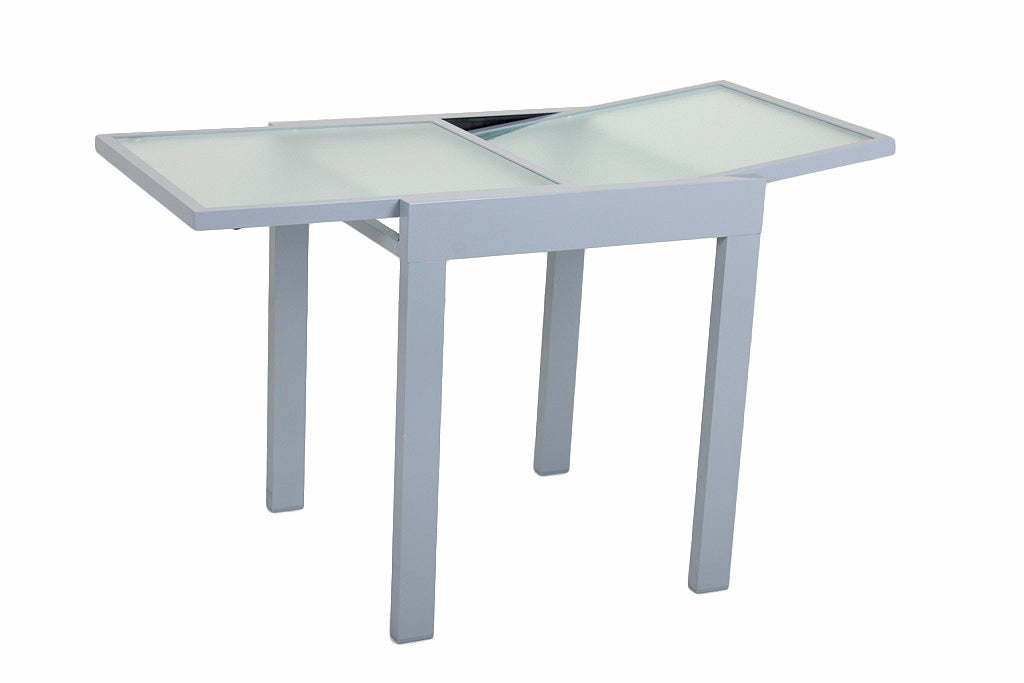 Gartentisch LOLA Ausziehtisch Esstisch Aluminium ausziehbar 65-130cm Garden Pleasure