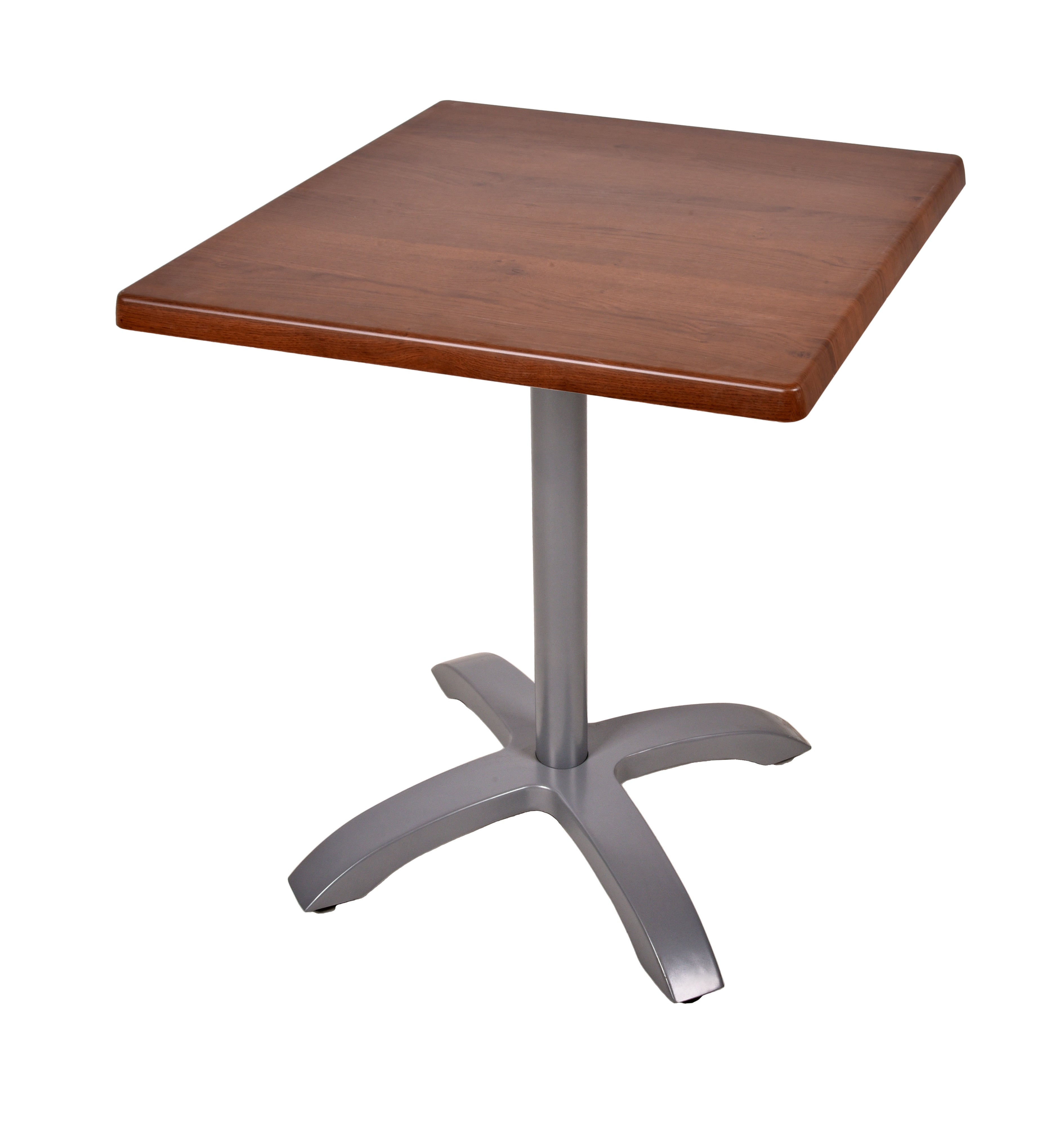 Bistrotisch PICOS 70x70cm Klapptisch Gartentisch dunkelbraun Holz-Optik Garden Pleasure
