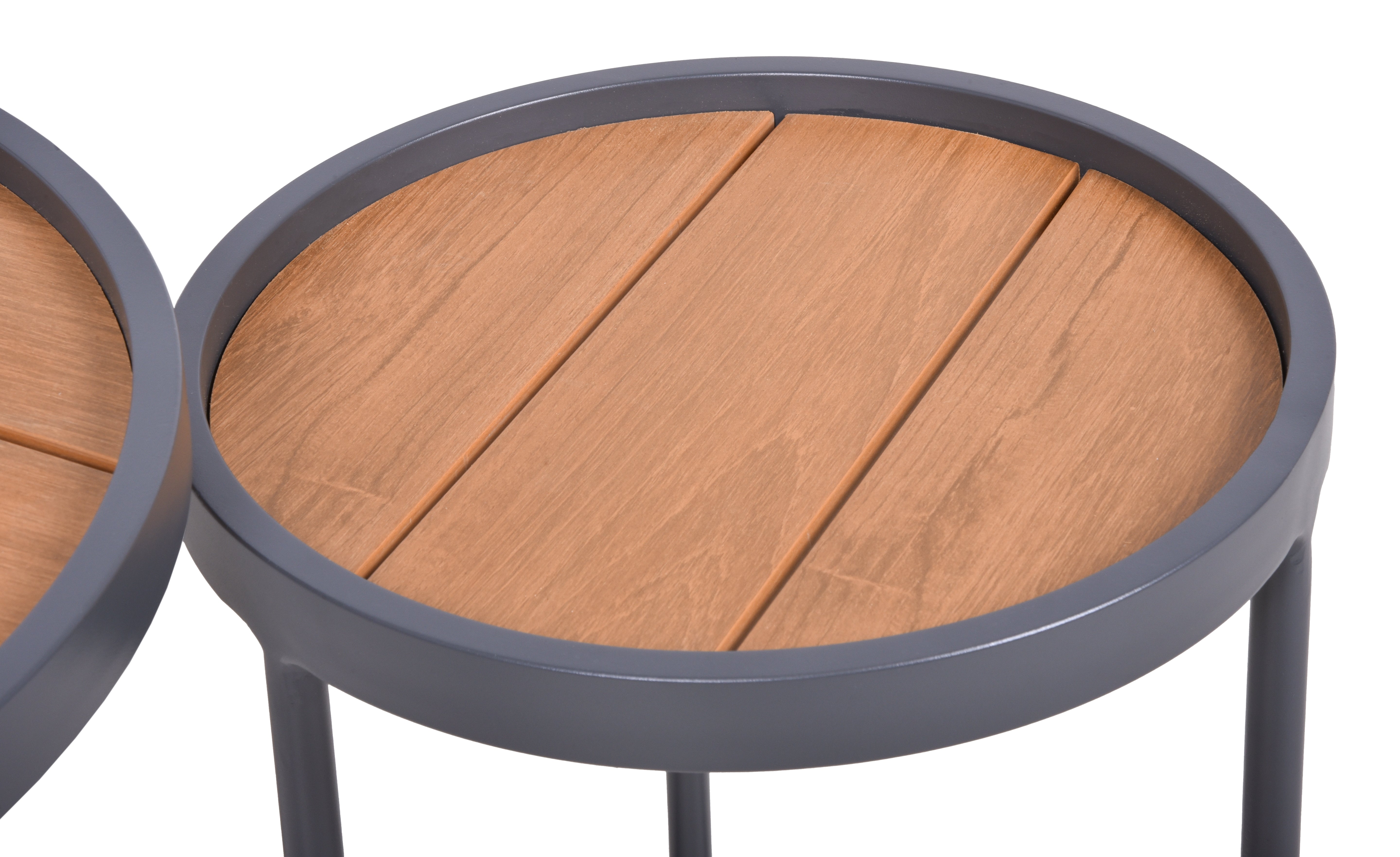 Beistelltisch SILEA 2er-Set Loungetisch Satztisch Aluminium Non-Wood Garden Pleasure