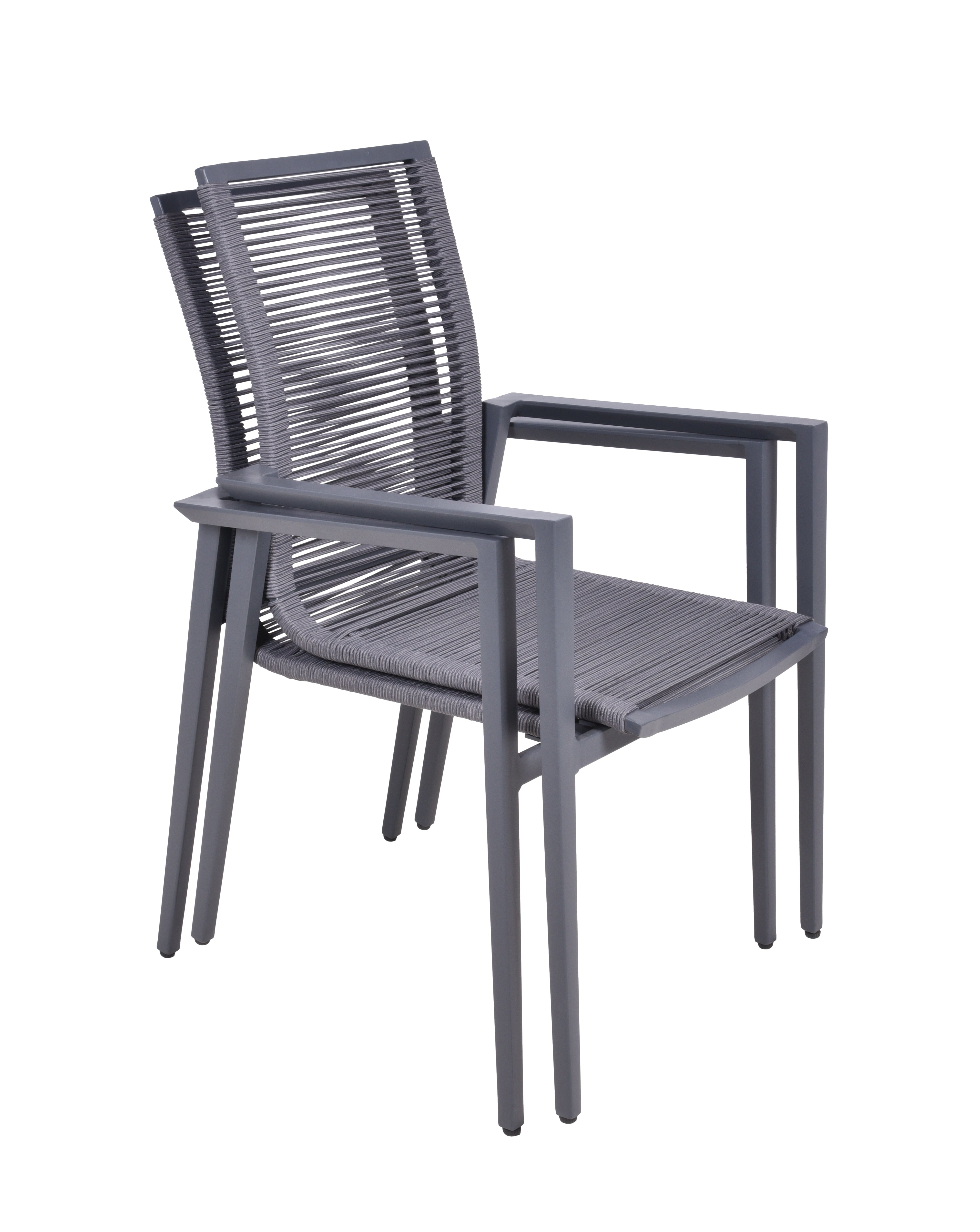 Gartenstuhl SILEA Stuhl Sitzgelegenheit GARDEN PLEASURE wetterfest komfortabel Outdoor hochwertig