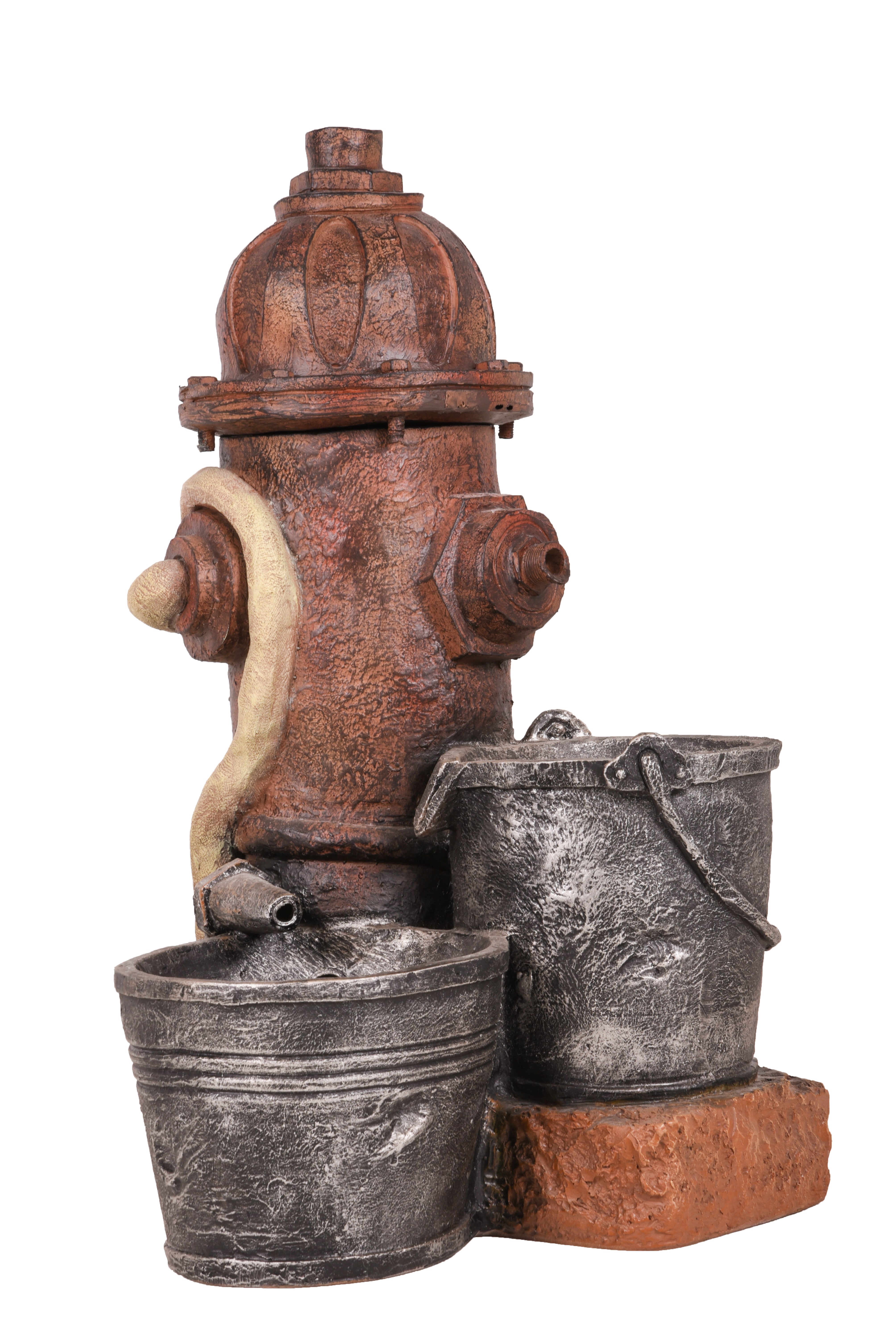 Gartenbrunnen HERMES Zierbrunnen Kaskadenbrunnen Wasserspiel Stein-Optik Garden Pleasure