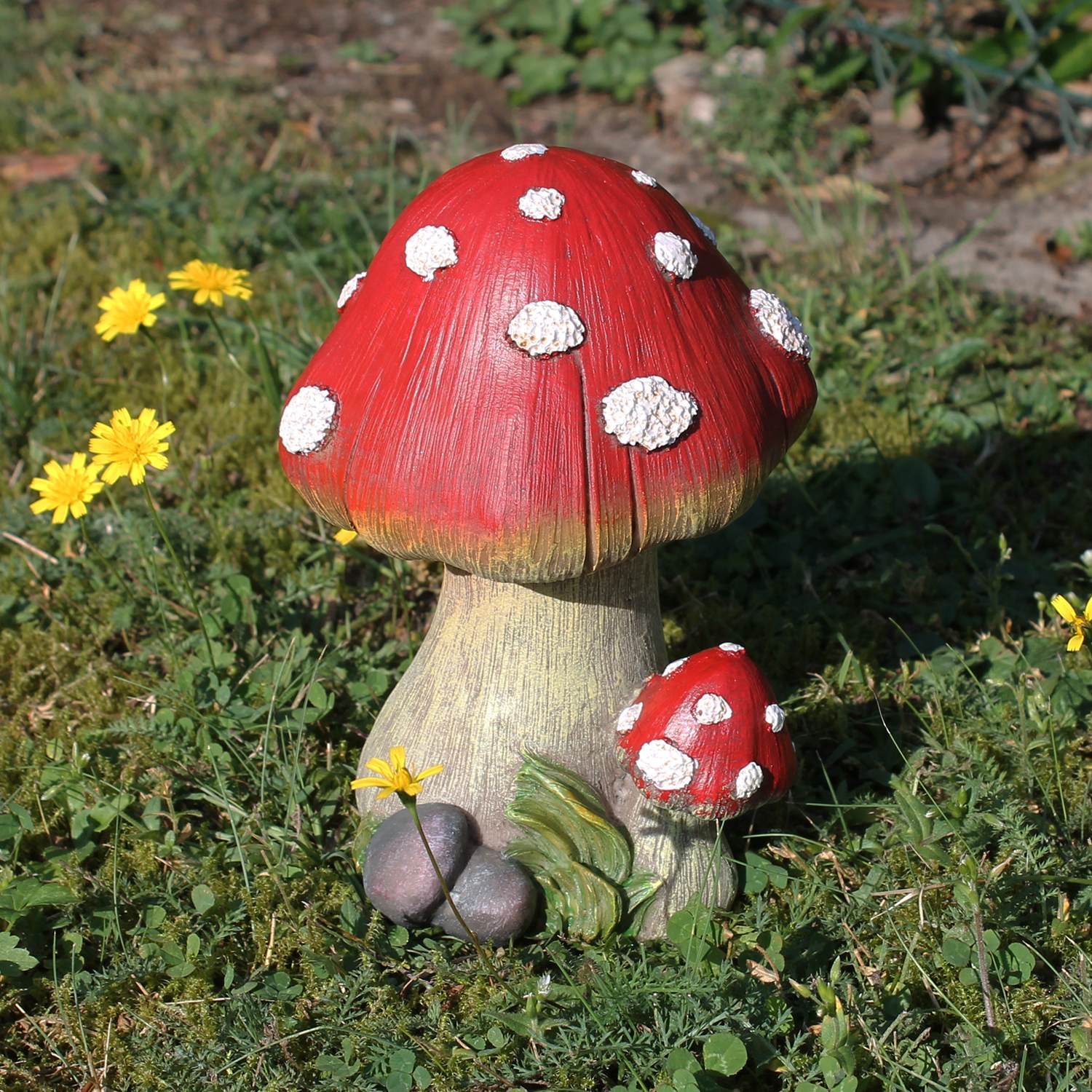 Fliegenpilz 18 cm Dekopilze Pilzfiguren Deko Fliegenpilz