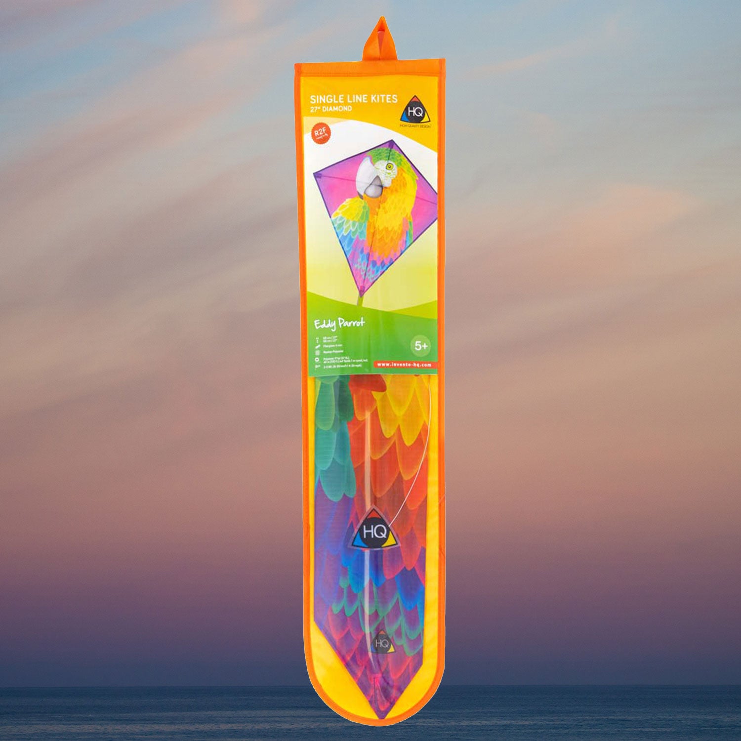 Kinderdrachen Einleiner Drachen HQ Eddy Parrot Flugdrachen