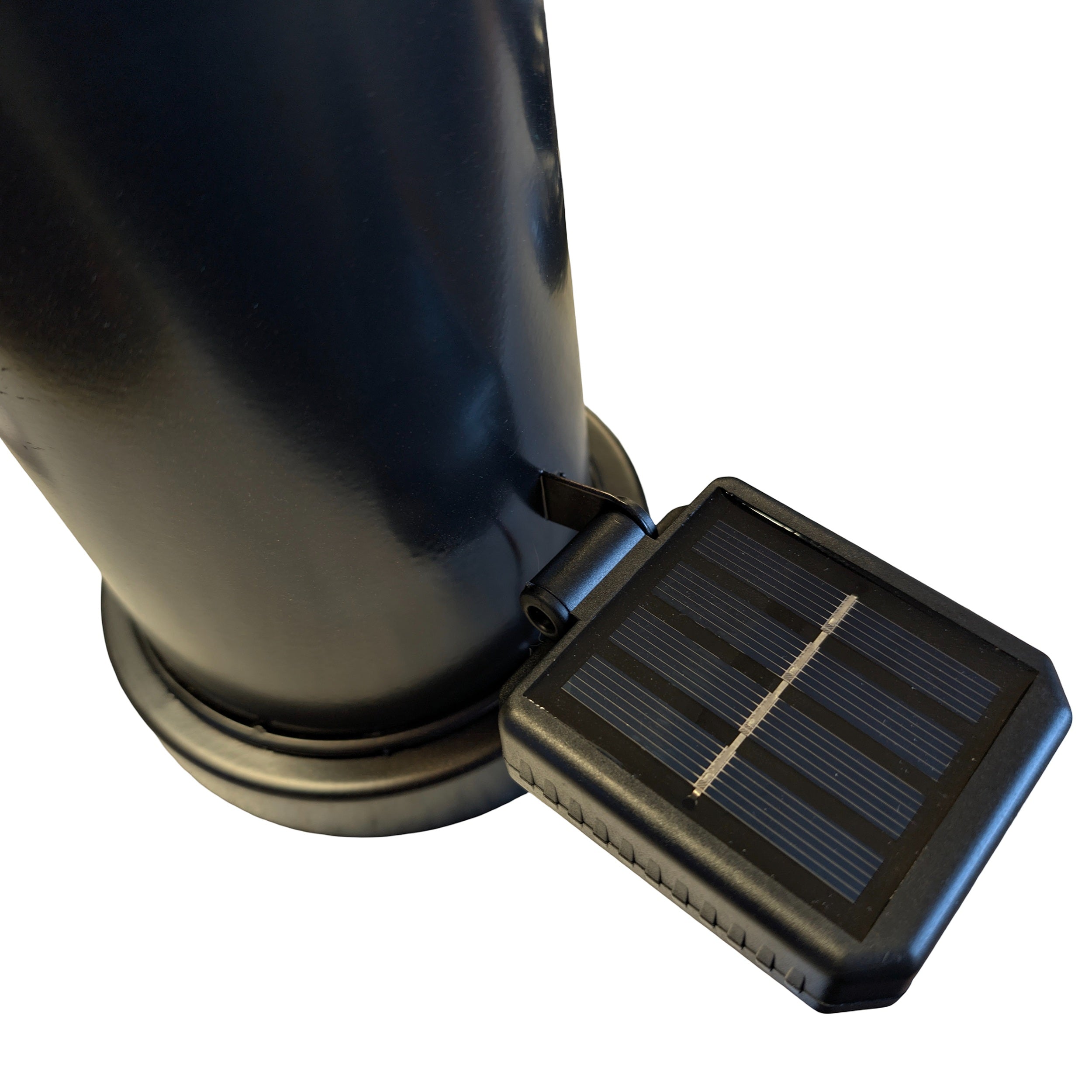 LED Dekosäule Flamme Solarleuchte für Garten Terrasse & Balkon, Dekosäule mit Licht