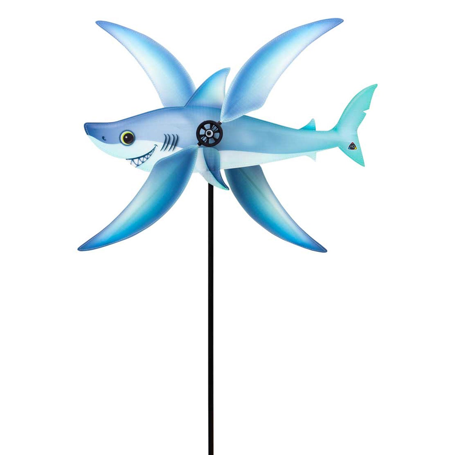 Windspiel HQ Paddle Spinner Sharky Gartendeko Windrad Windfahne