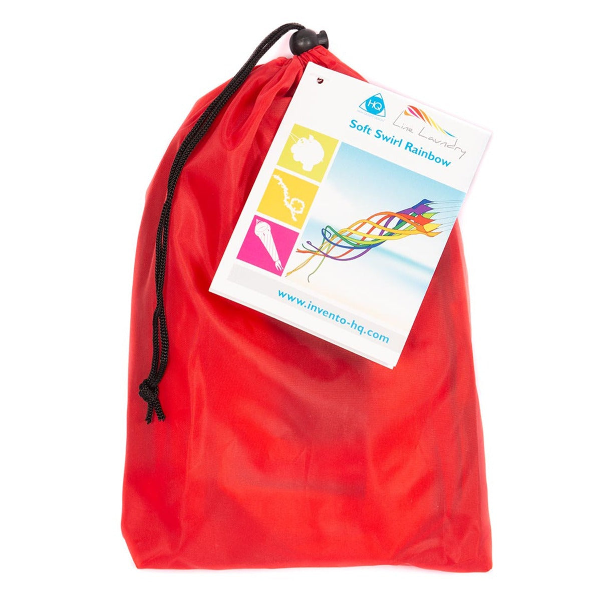 Drachenschwanz HQ Soft Swirl Rainbow 6 m Leinenschmuck Drachenzubehör