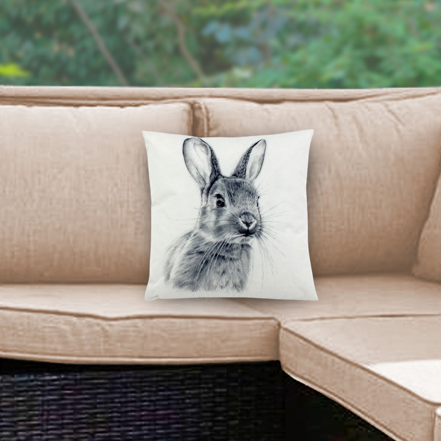 Sitzkissen Outdoor | Outdoor Kissen 45x45 cm | Outdoor Sitzkissen Outdoorkissen