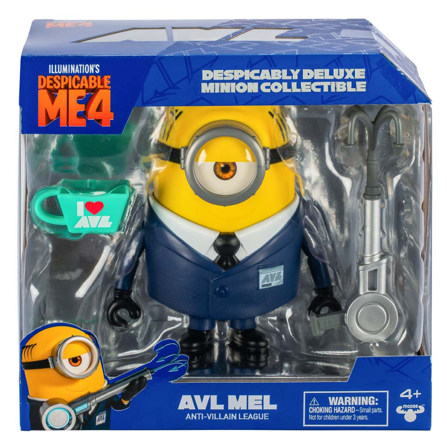 Despicable Me 4 - AVL Squad Mega Minion 10cm Actionfigur - Mel