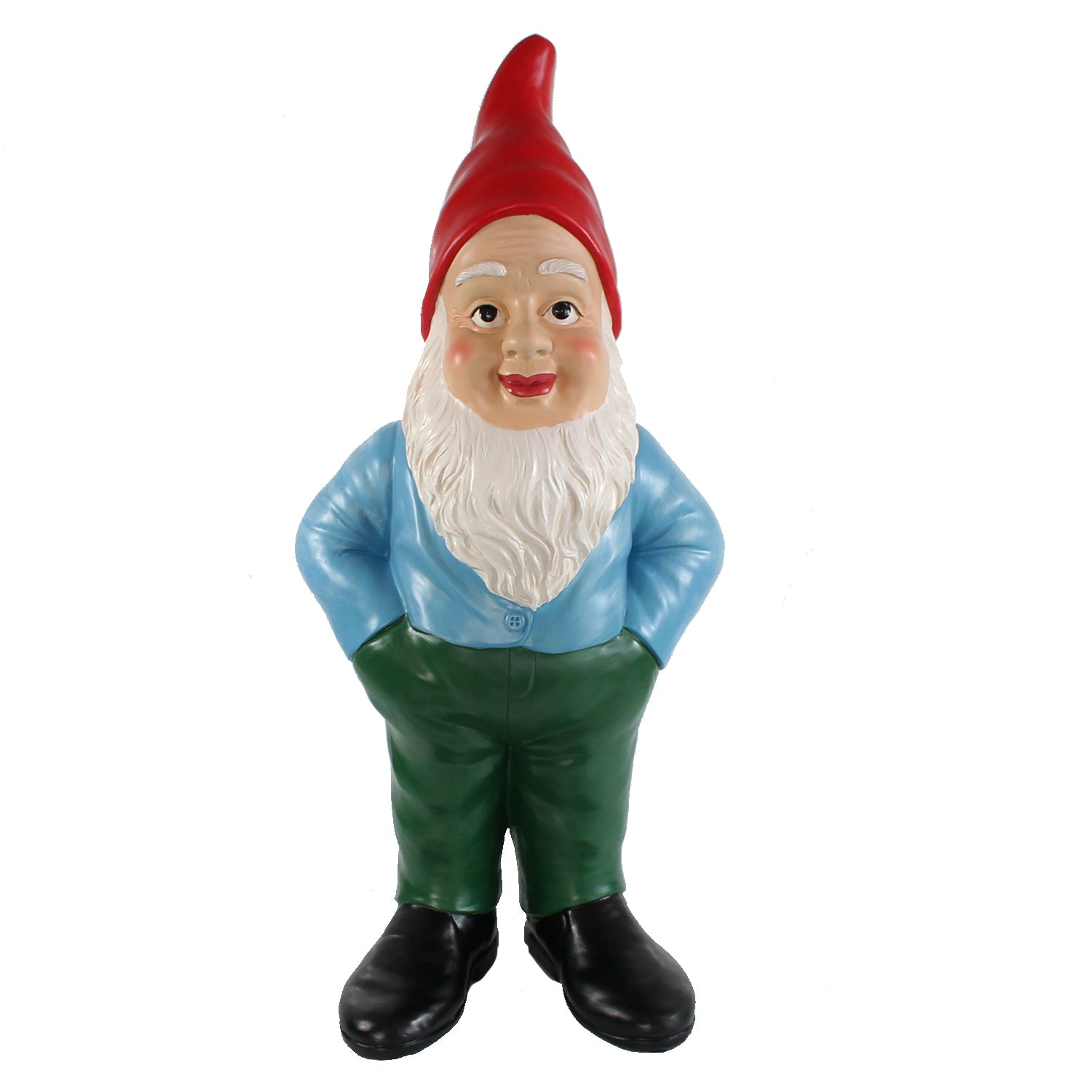 Großer Gartenzwerg Deko Gartenzwerg XL 60 cm Gartenfigur Zwerg handbemalt