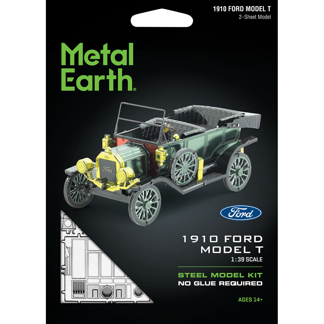 Metal Earth Ford - 1910 Model T MMS196 Modellbausatz Puzzle DIY Bausatz präzise gelasert stabil langlebig