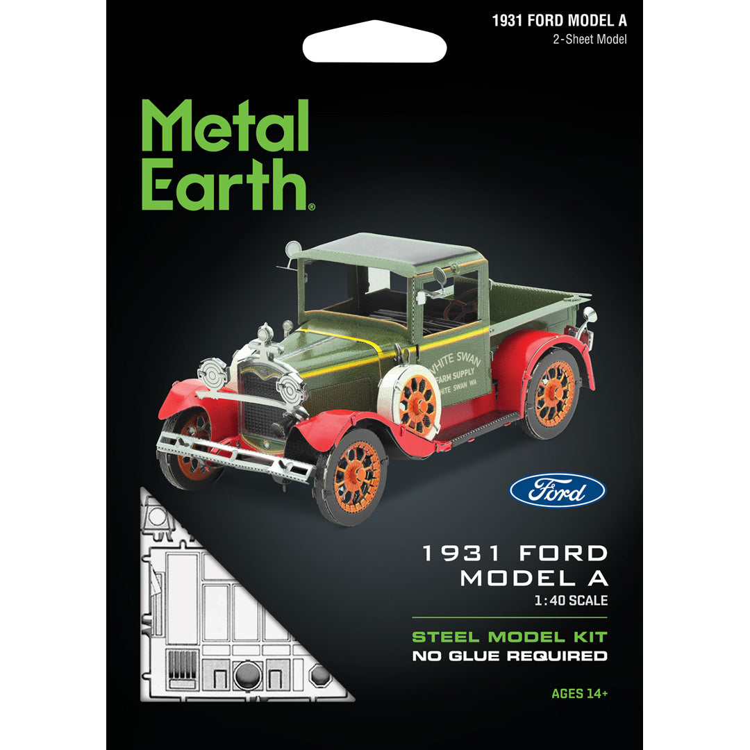 Metal Earth Ford - 1931 Ford Model A MMS197 Modellbausatz Puzzle DIY Bausatz präzise gelasert stabil langlebig